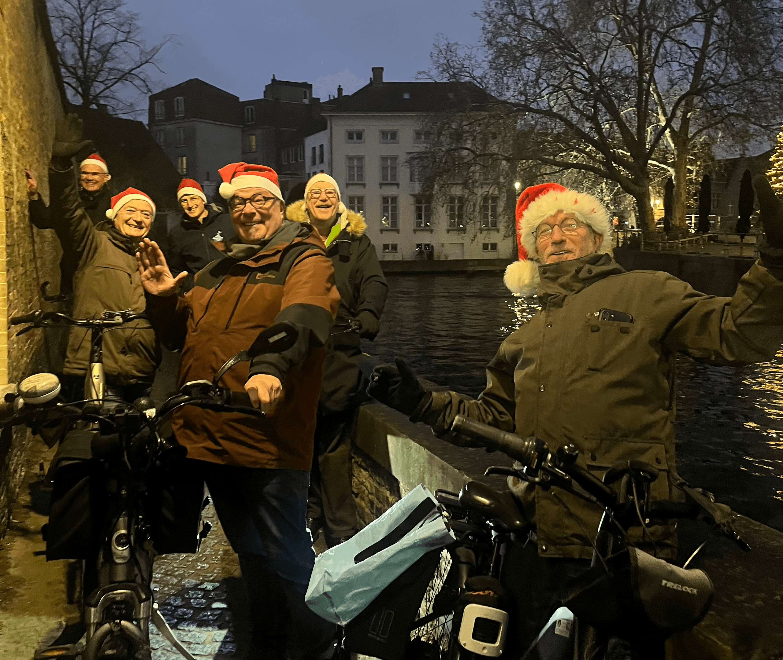 Ride Bruges' Christmas Lights: Wicked Christmas Experience Shared Bike Tour photo 2