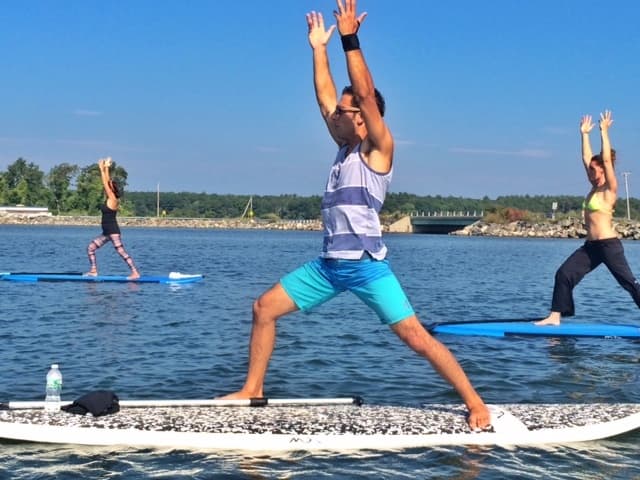 Rise and Shine SUP Yoga in Beverly, MA