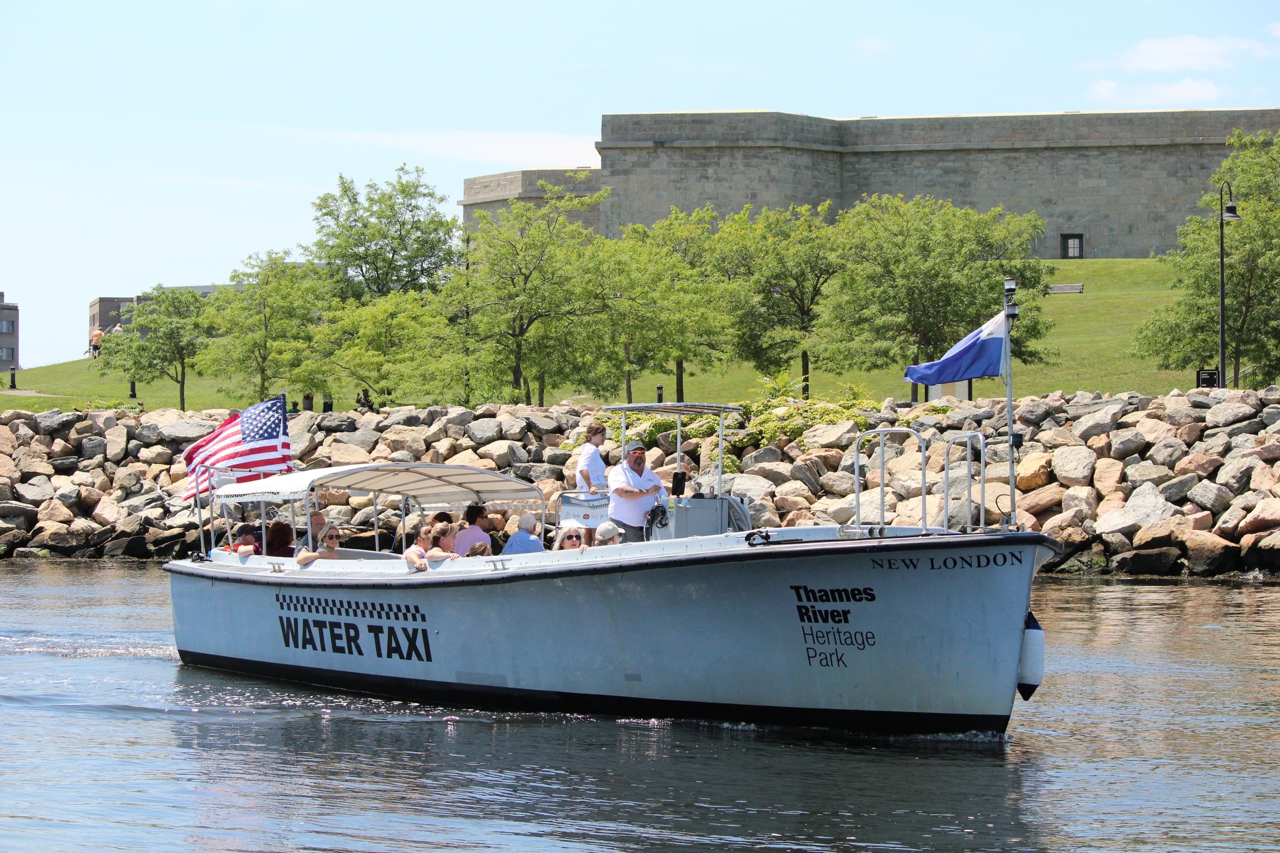 Hop-On, Hop-Off Harbor Cruise at Fort Trumbull, New London