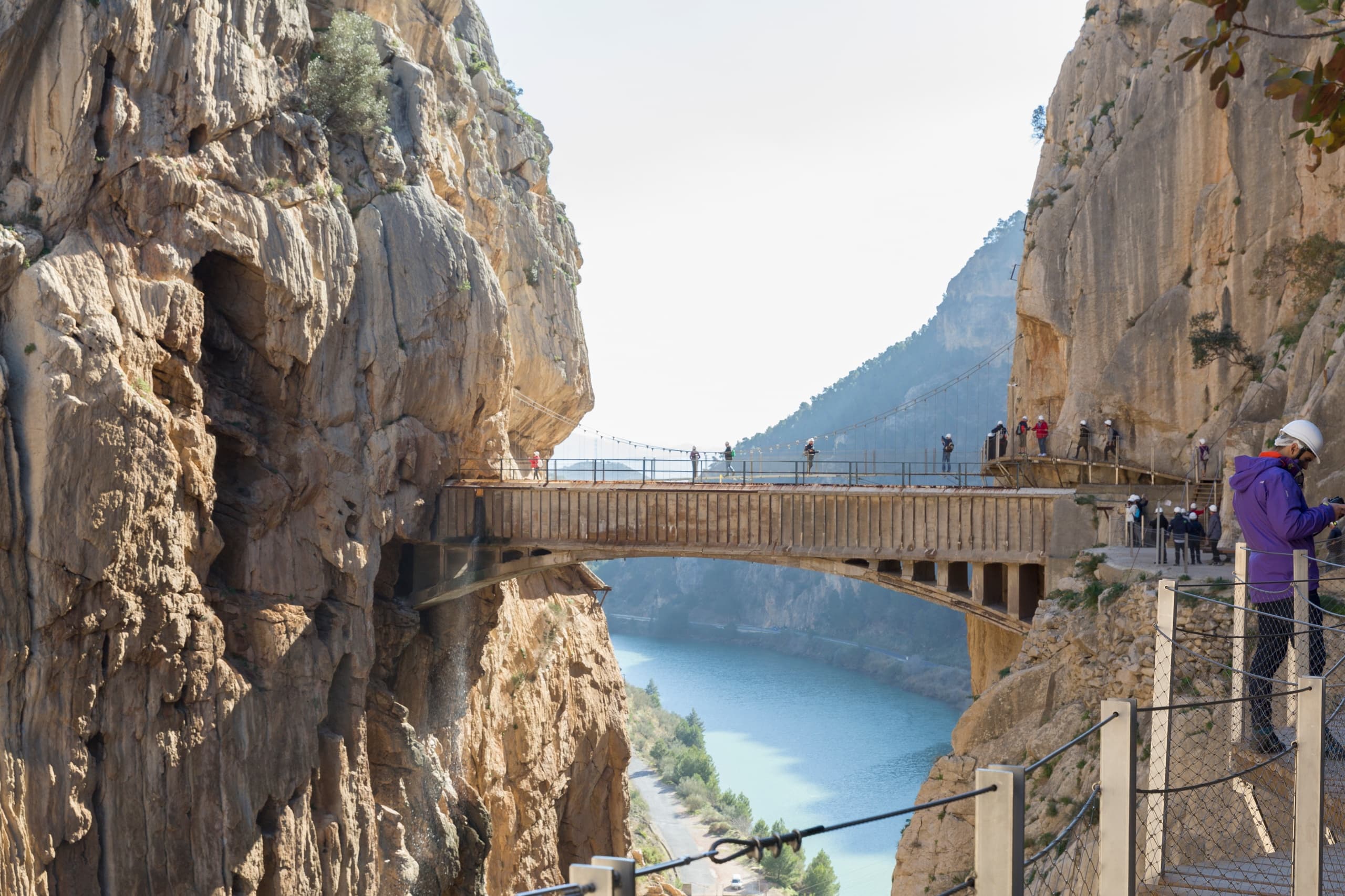 Climbing & Hiking Adventure with Tejeda Tours at Caminito del Rey