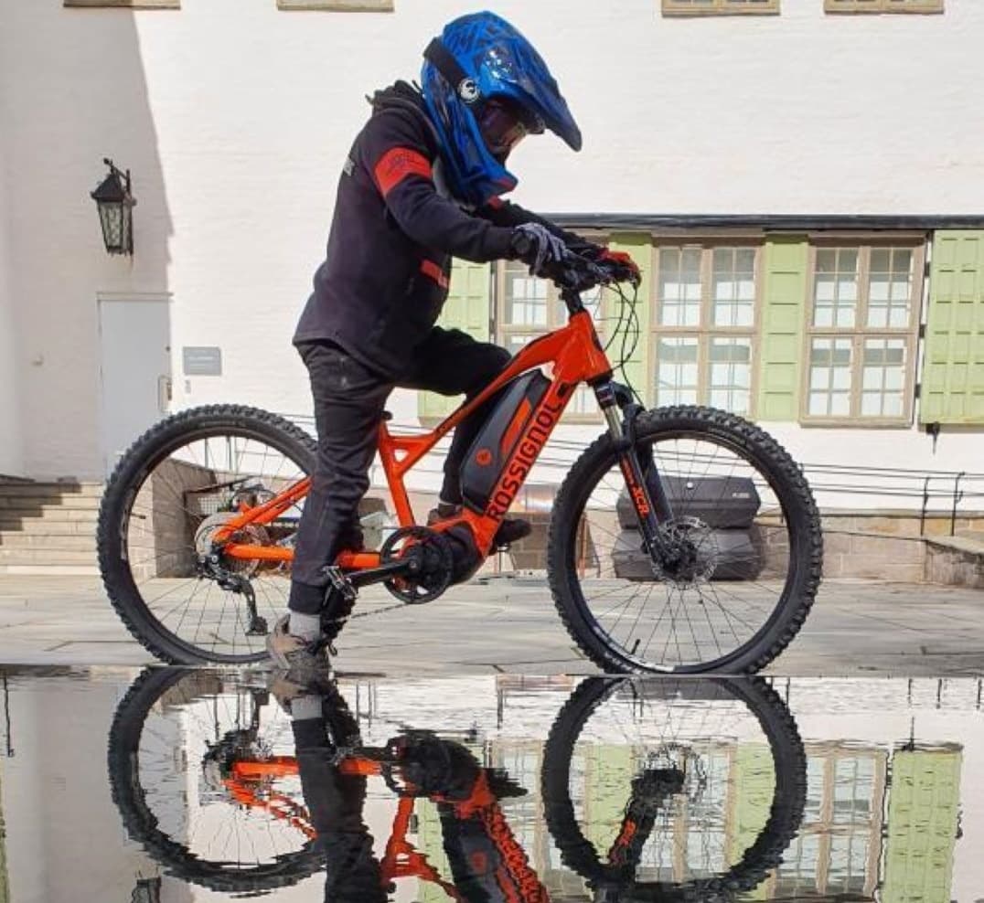 Family Mountain Biking with Trye AS in Norway