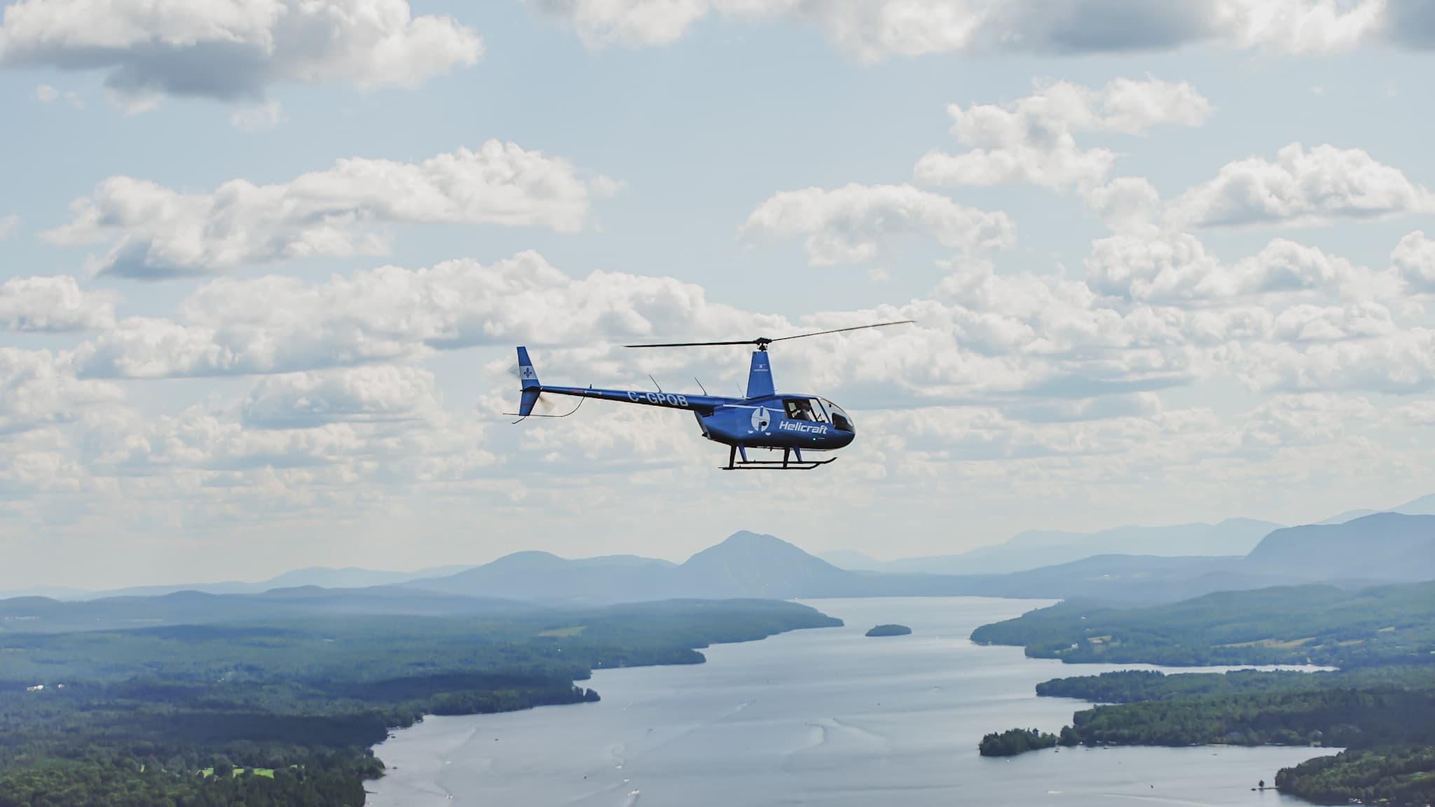 Helicraft’s Aerial Tour of Lake Memphrémagog & Magog