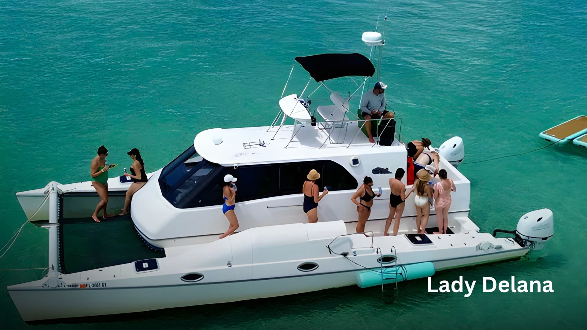 6-Hour Private Catamaran Cruise to Crab Island from Miramar Beach photo 2