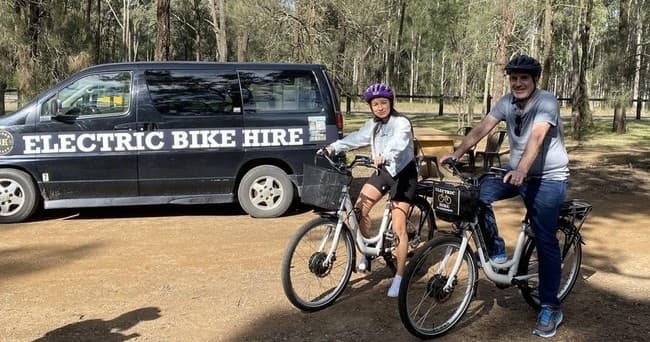 Electric Bike Wine Tours with Sutton Estate in Hunter Valley