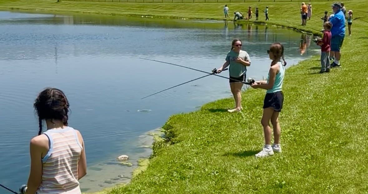 Fishing in Windsor, New Jersey