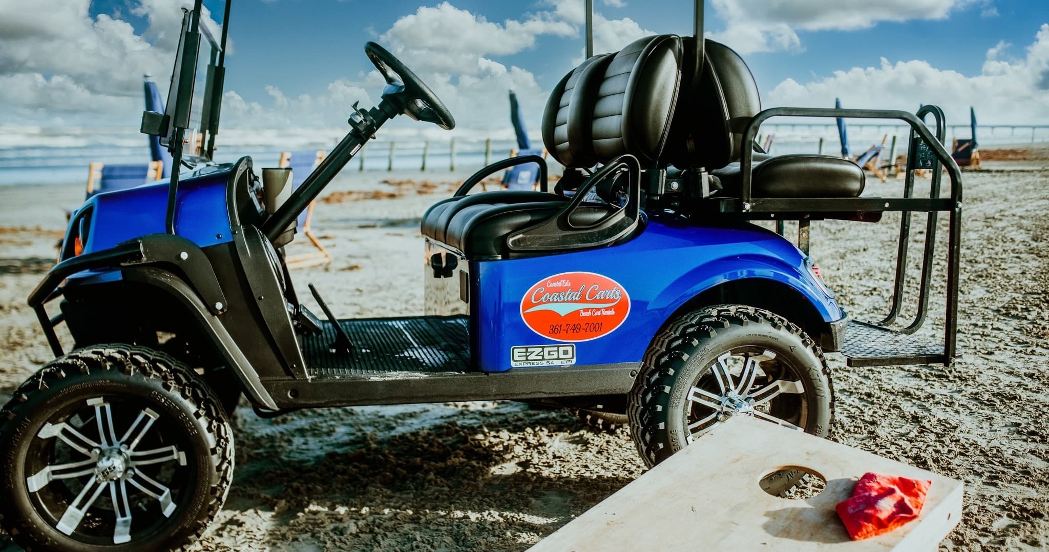 Explore Port Aransas in Style with 4 Seater Cart Rentals
