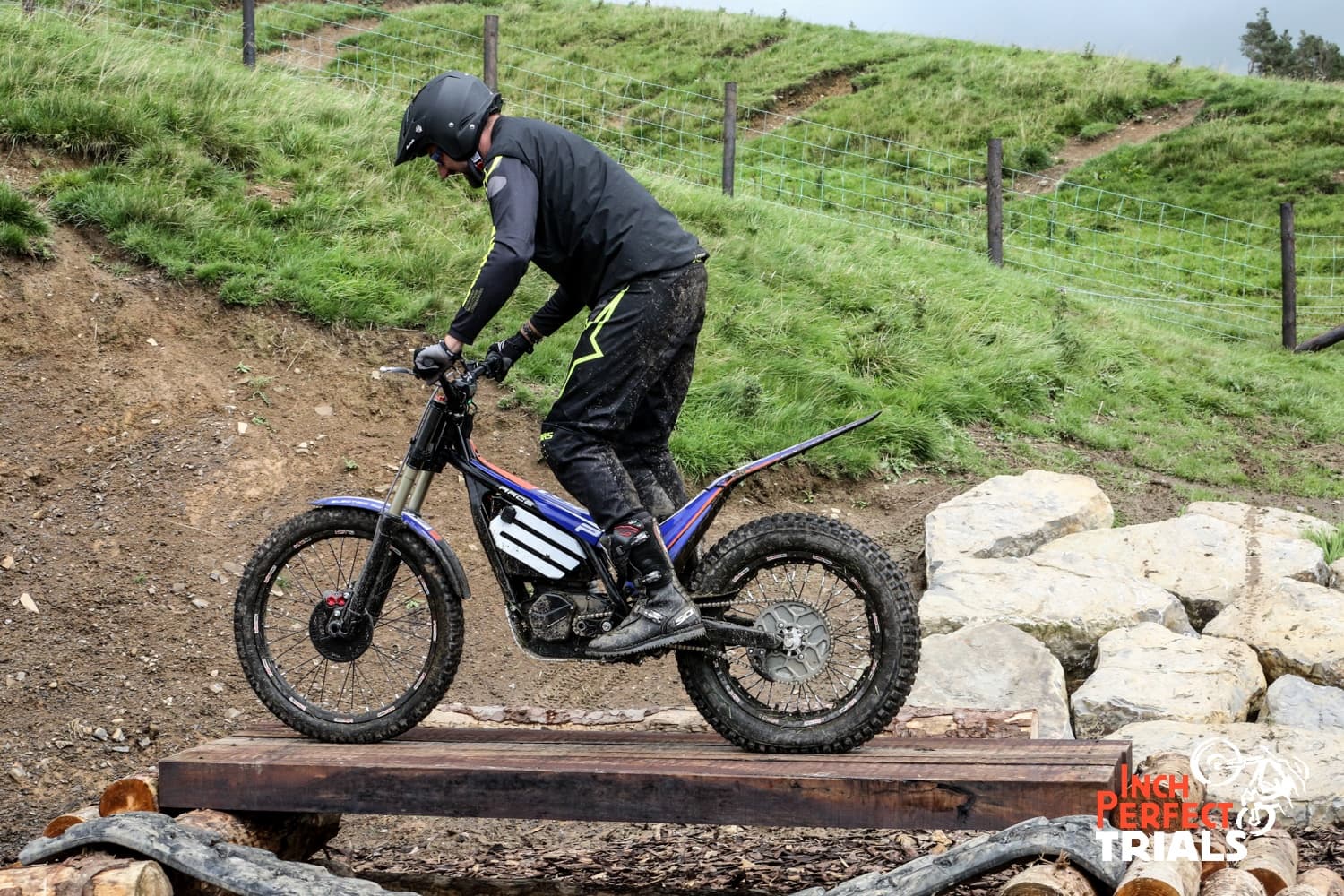 Electric Motion Bike Test Rides at Inch Perfect Trials, Clitheroe