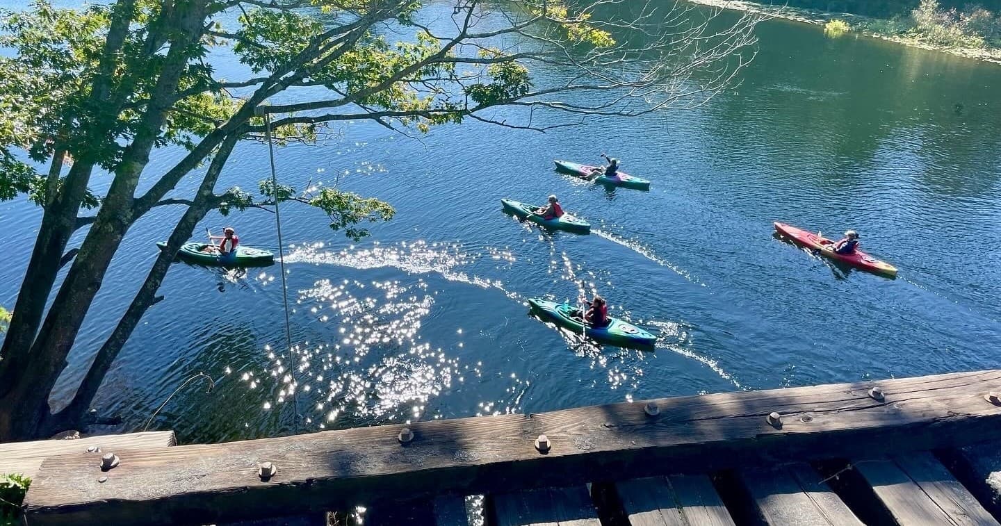 Sebago Trails Paddling Company fleet