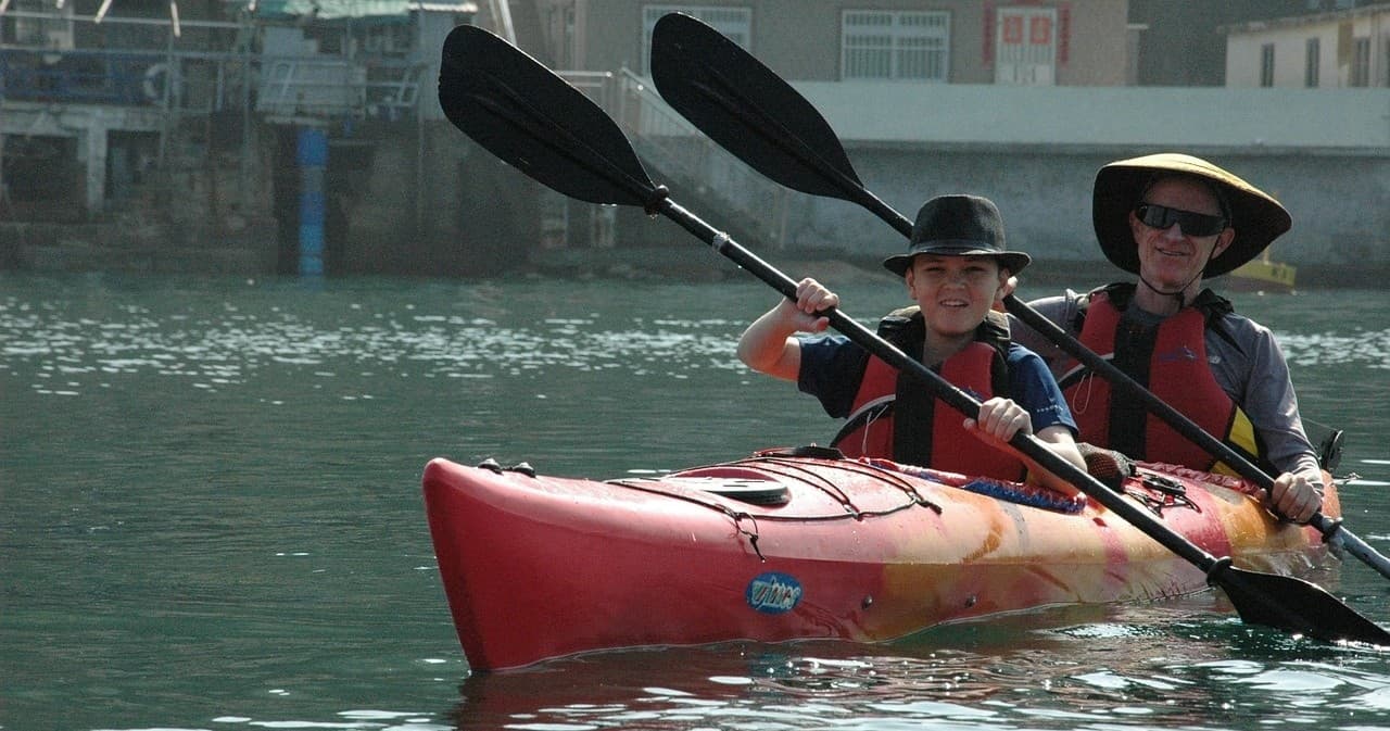 Tandem Kayak Rental at Beachy Bean Coffee Co. in Santa Rosa Beach