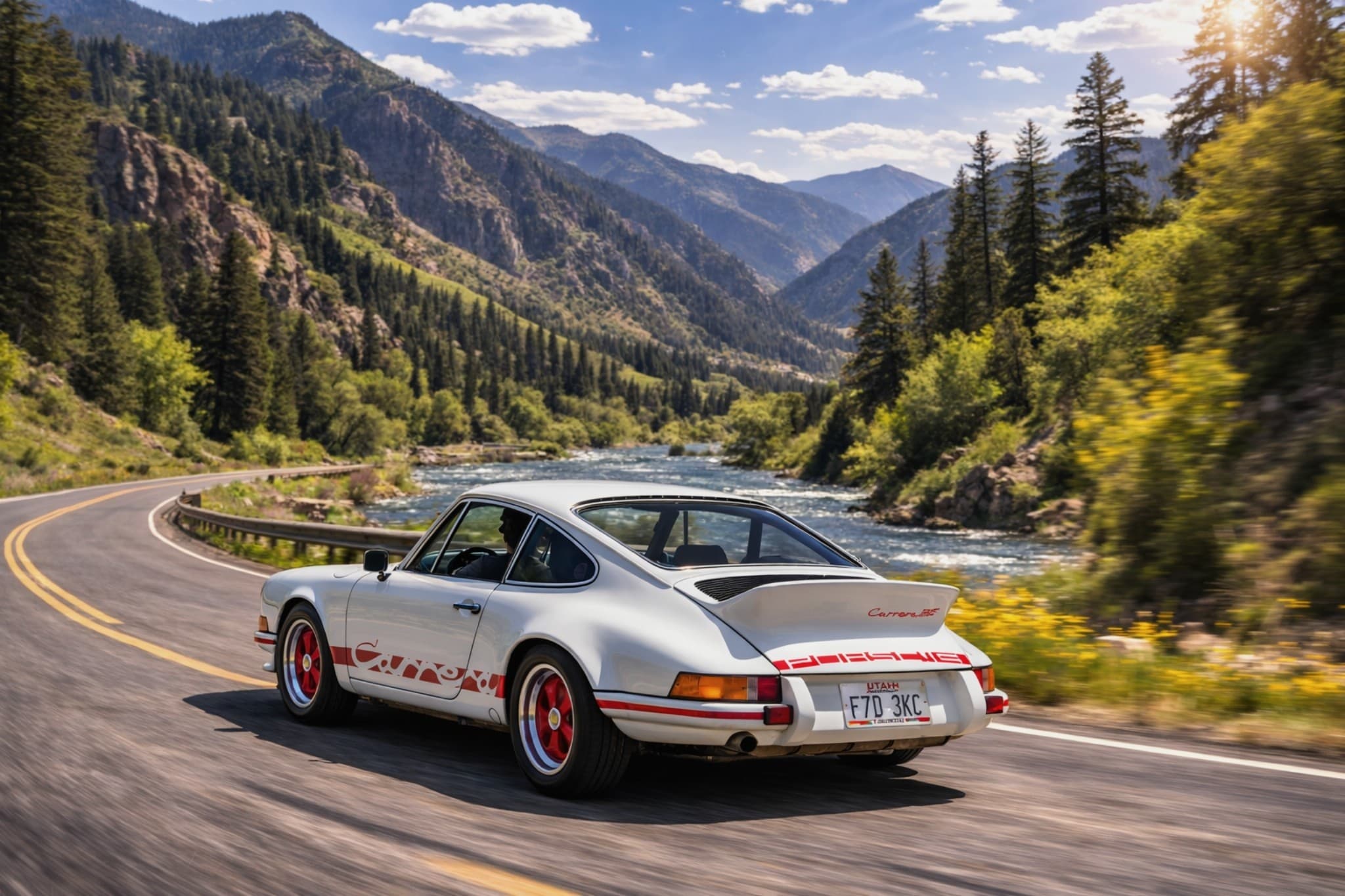 Hidden Canyon Experience: Drive Vintage Cars Through Blacksmith Fork Canyon to Hardware Ranch