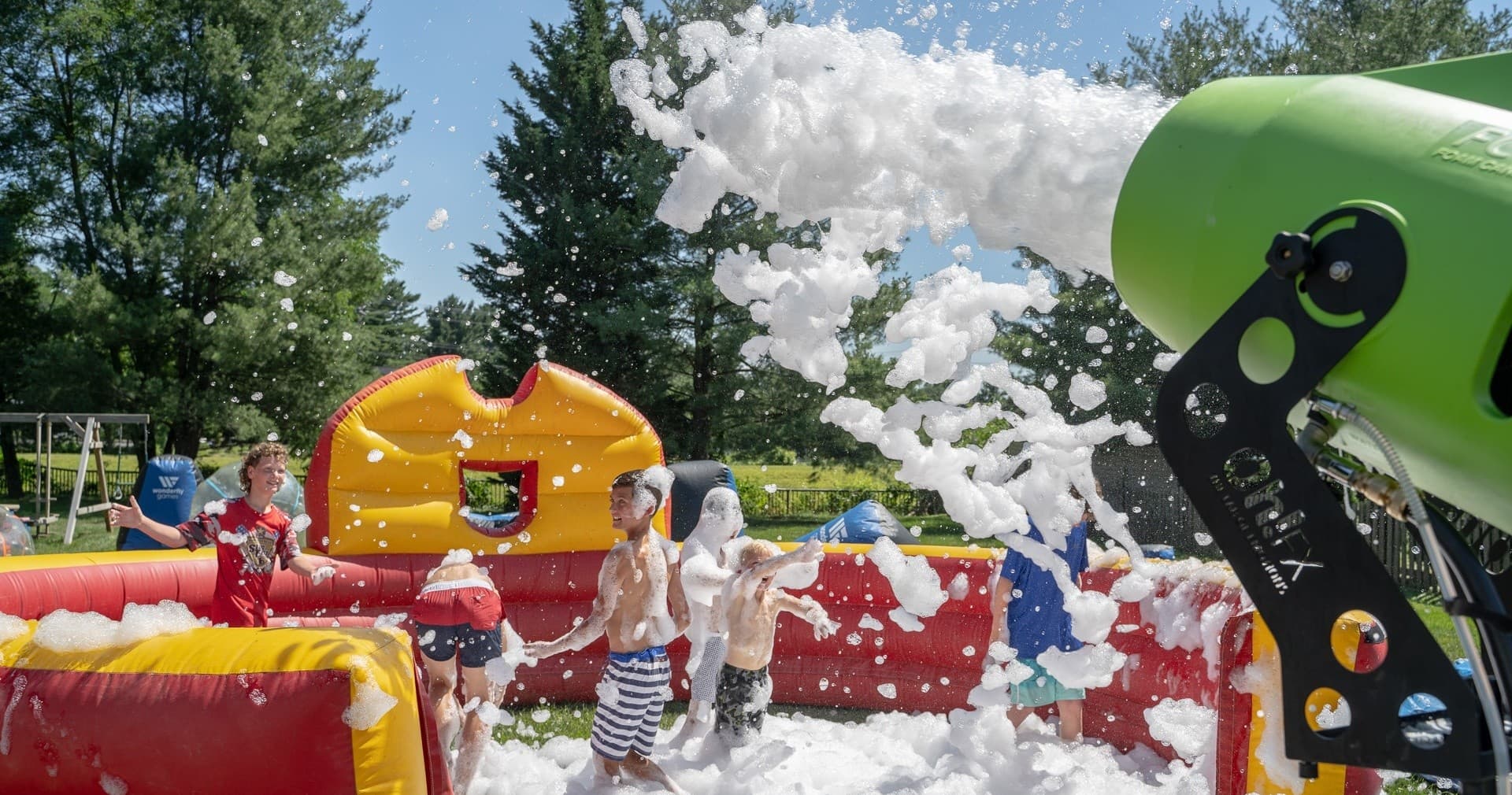 Water-Activities & Wonderfly Games: Foam Party Fun in Summerland