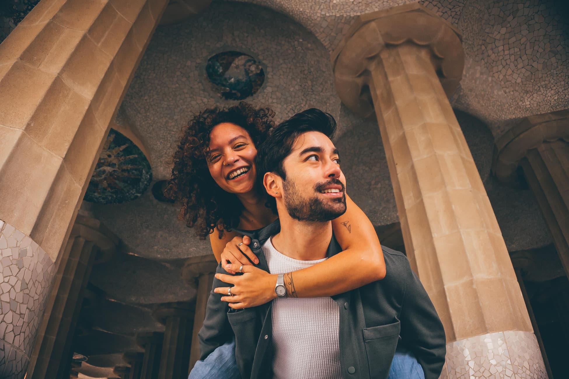 Gaudí’s Park Photoshoot — Super Premium 75-Photo Session in Barcelona photo 3