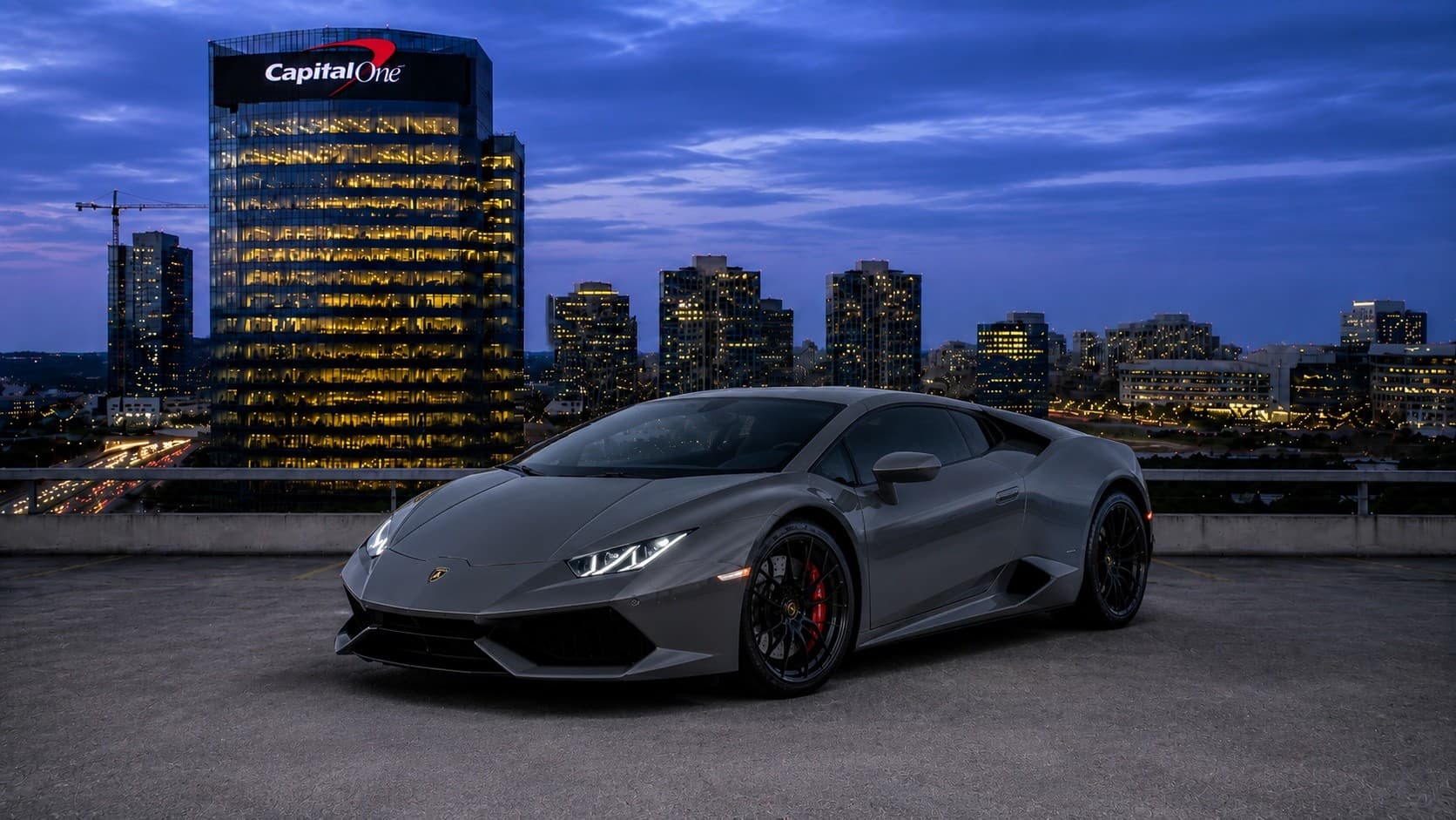 Drive a Gray Lamborghini Huracán in Sterling, VA — V10 Supercar Rental