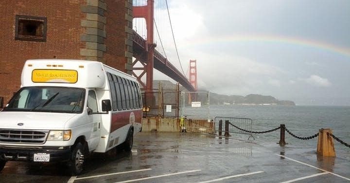 San Francisco Movie Sights Golden Gate Bridge Bus Tour