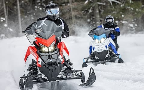 2 Hour Guided Snowmobile Tour in Mead, Washington