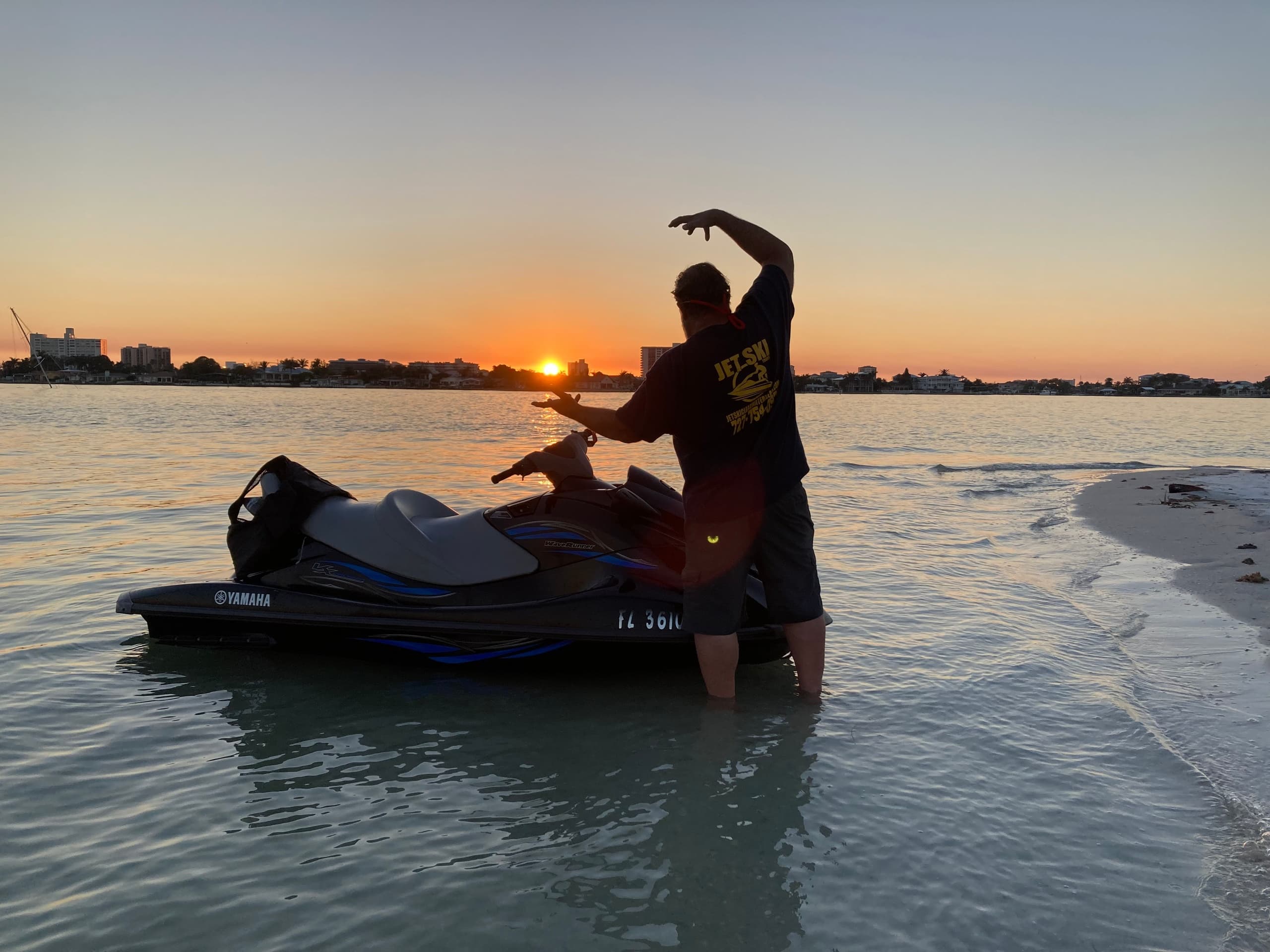 VIP Sunset Jet Ski Tour at Clearwater Beach by Jet Ski Clearwater Beach