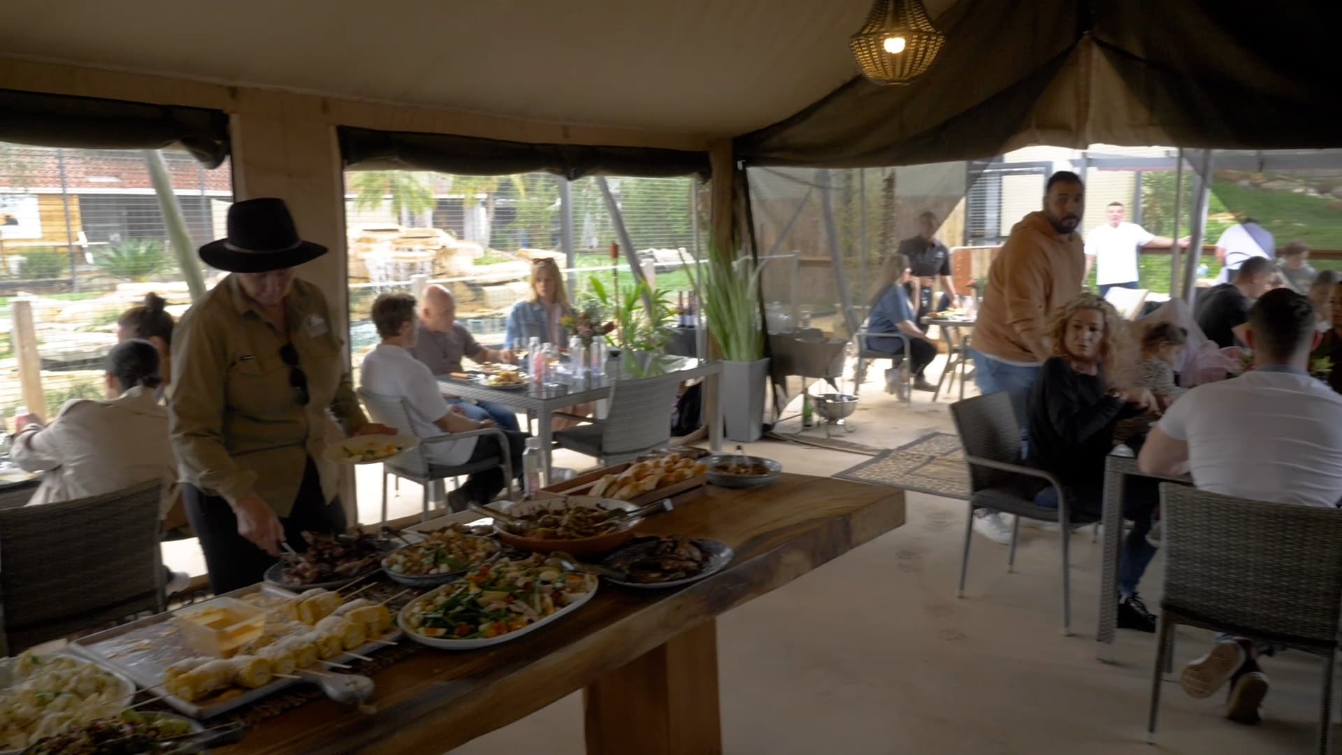 Wildlife & Events: Private Luncheons at Zambi Wildlife Retreat