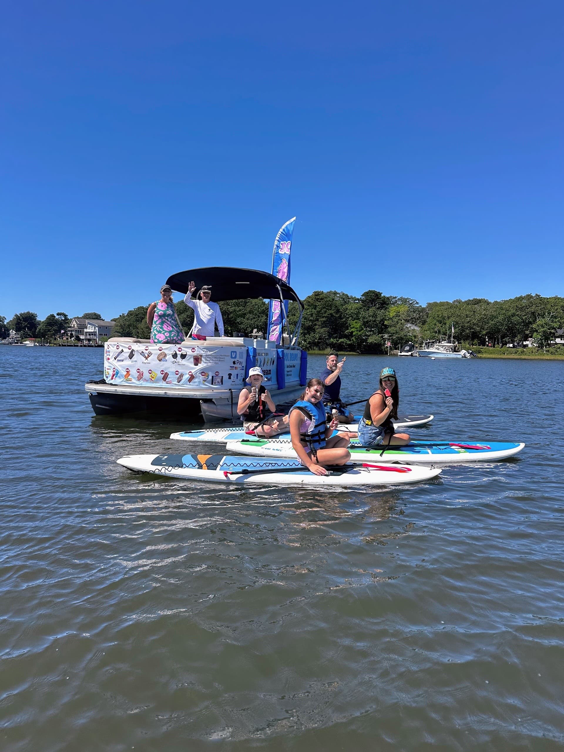 Paddle to Ice Cream: Waquoit Bay SUP Tour with Kool Beans photo 2