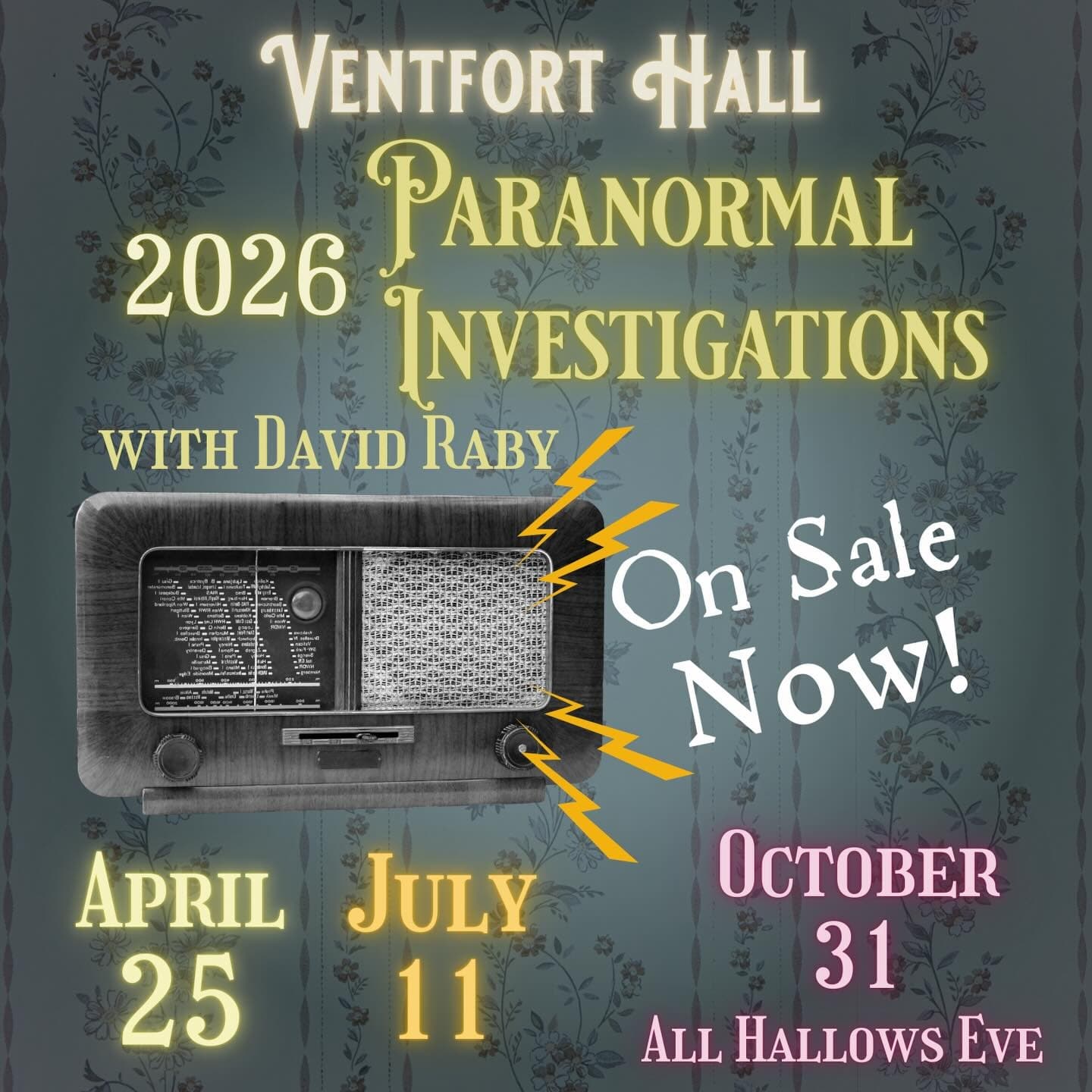 Ghosts of the Gilded Age: Paranormal Investigation with David Raby at Ventfort Hall