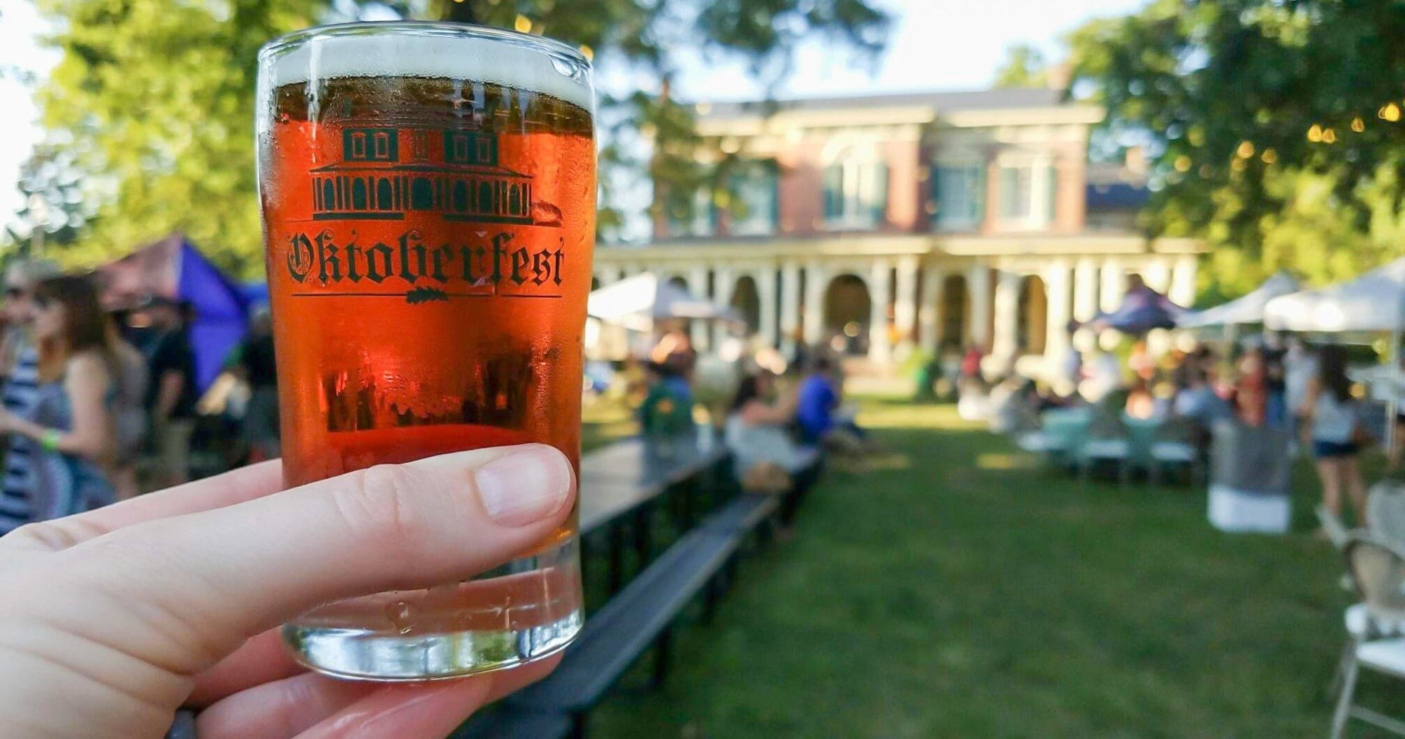 Outdoor Beer Fest at Oaklands Mansion
