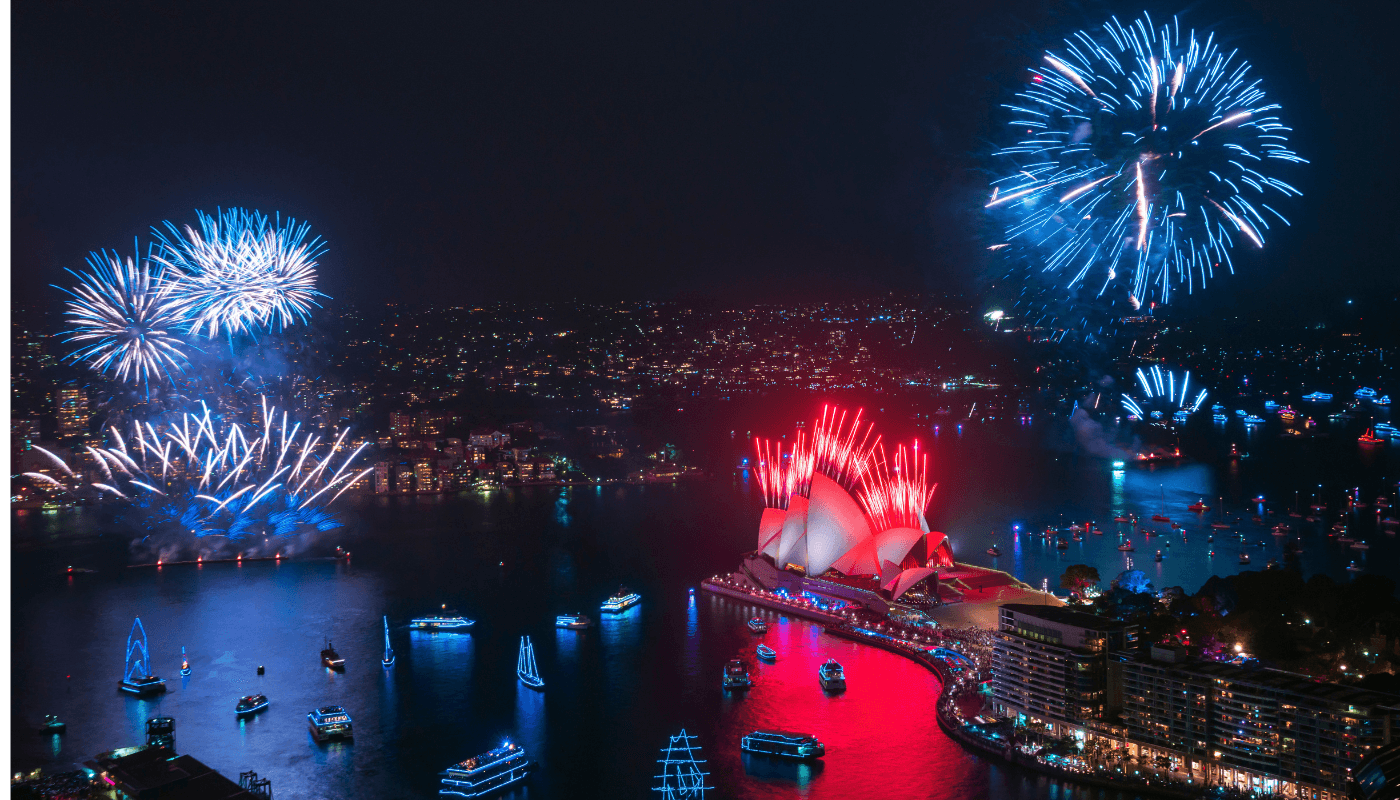 Water-Activities: Fantasea Cruising's New Year Fireworks Experience