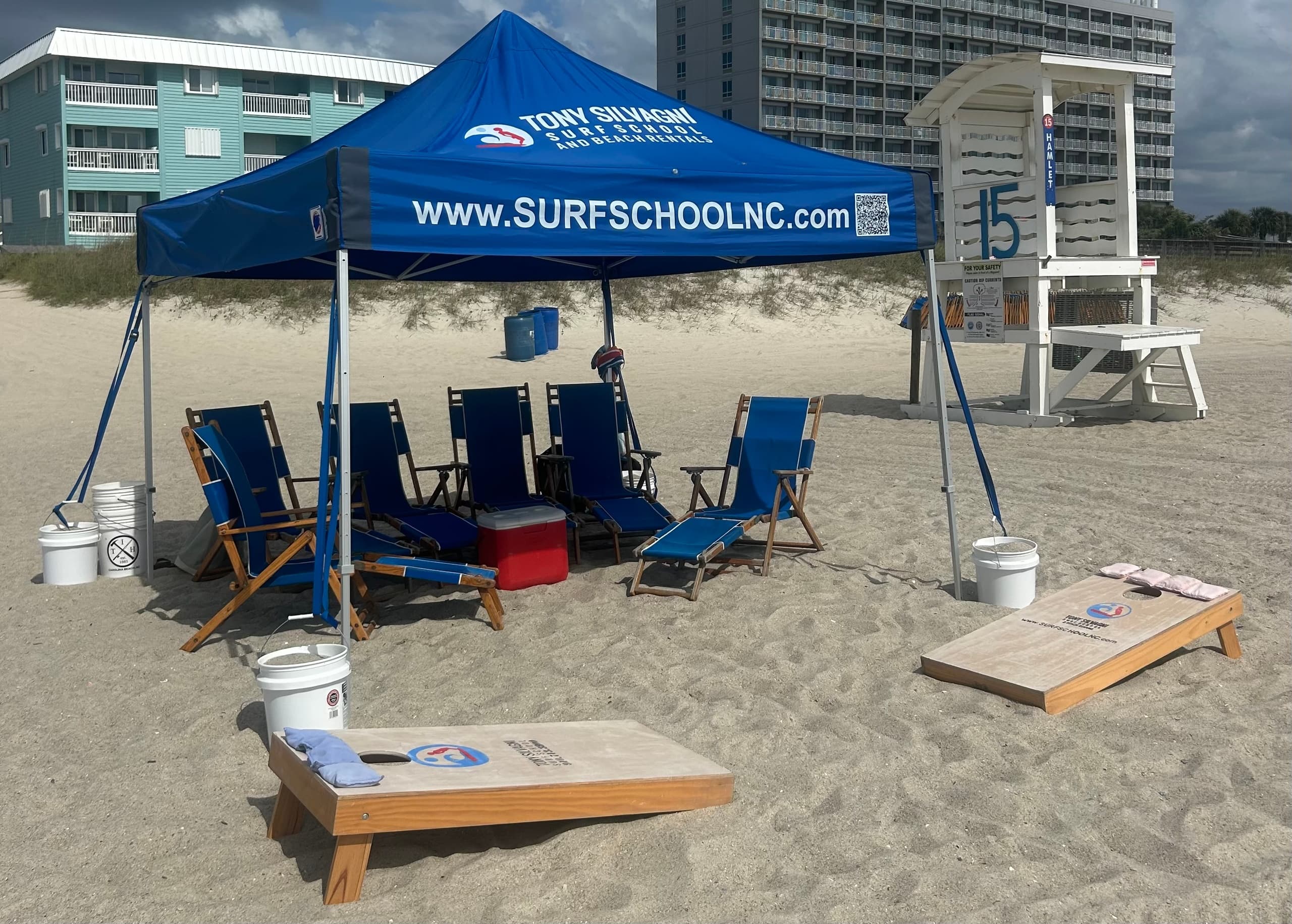 Stress-Free Beach Setup with Tony Silvagni Surf School