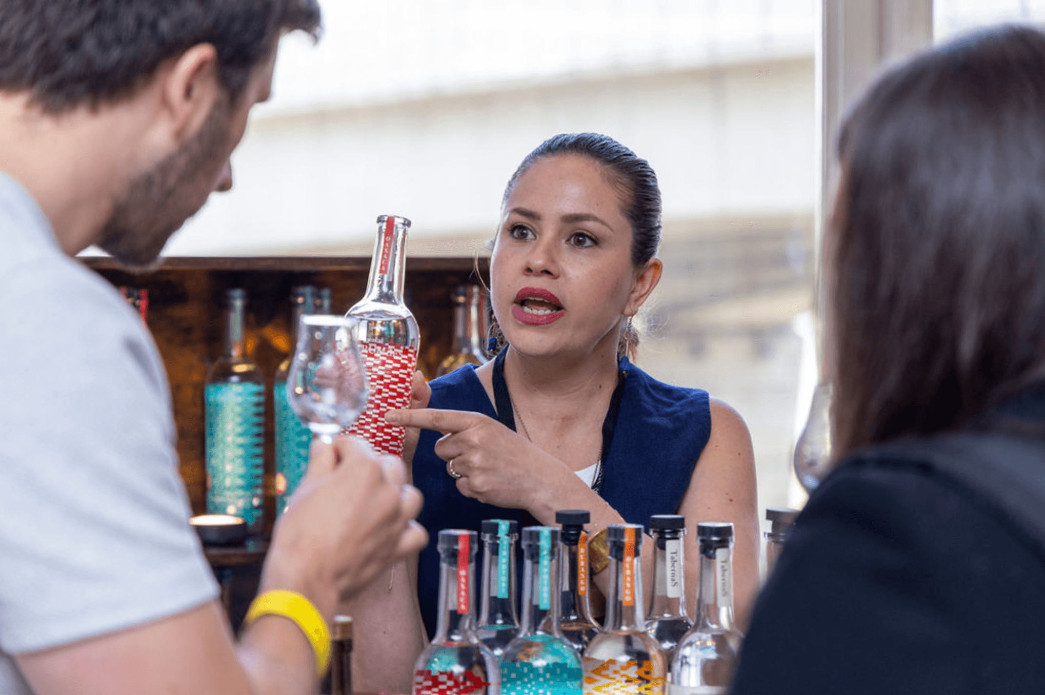 Derrumbes Agave Tasting with Gaby Moncada at Sorbito, London photo 2