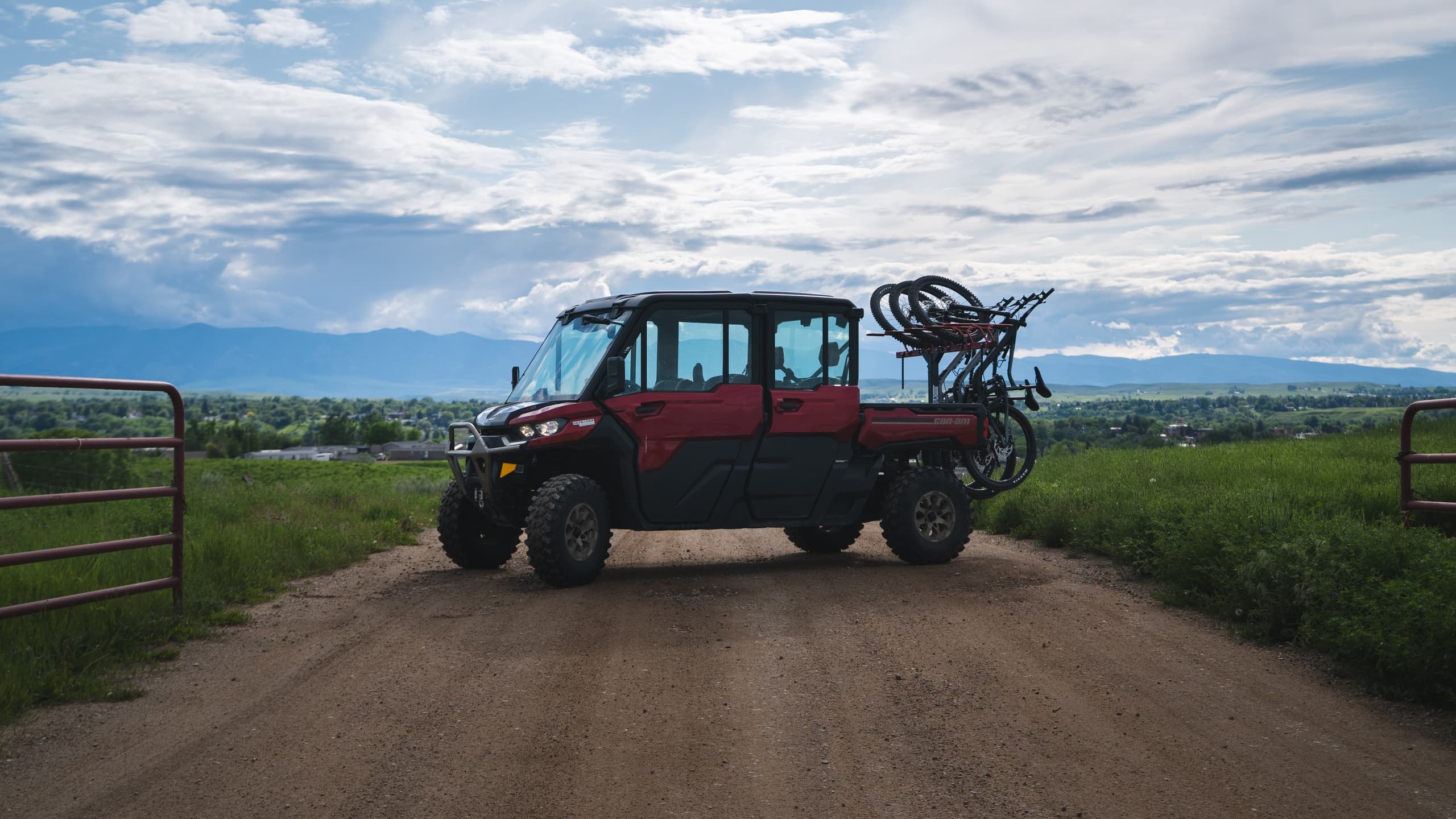 Outdoor Biking with VelociRax in Sheridan County