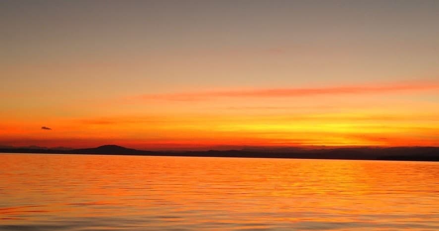 Sunset Sailing with Sail Anacortes in Washington