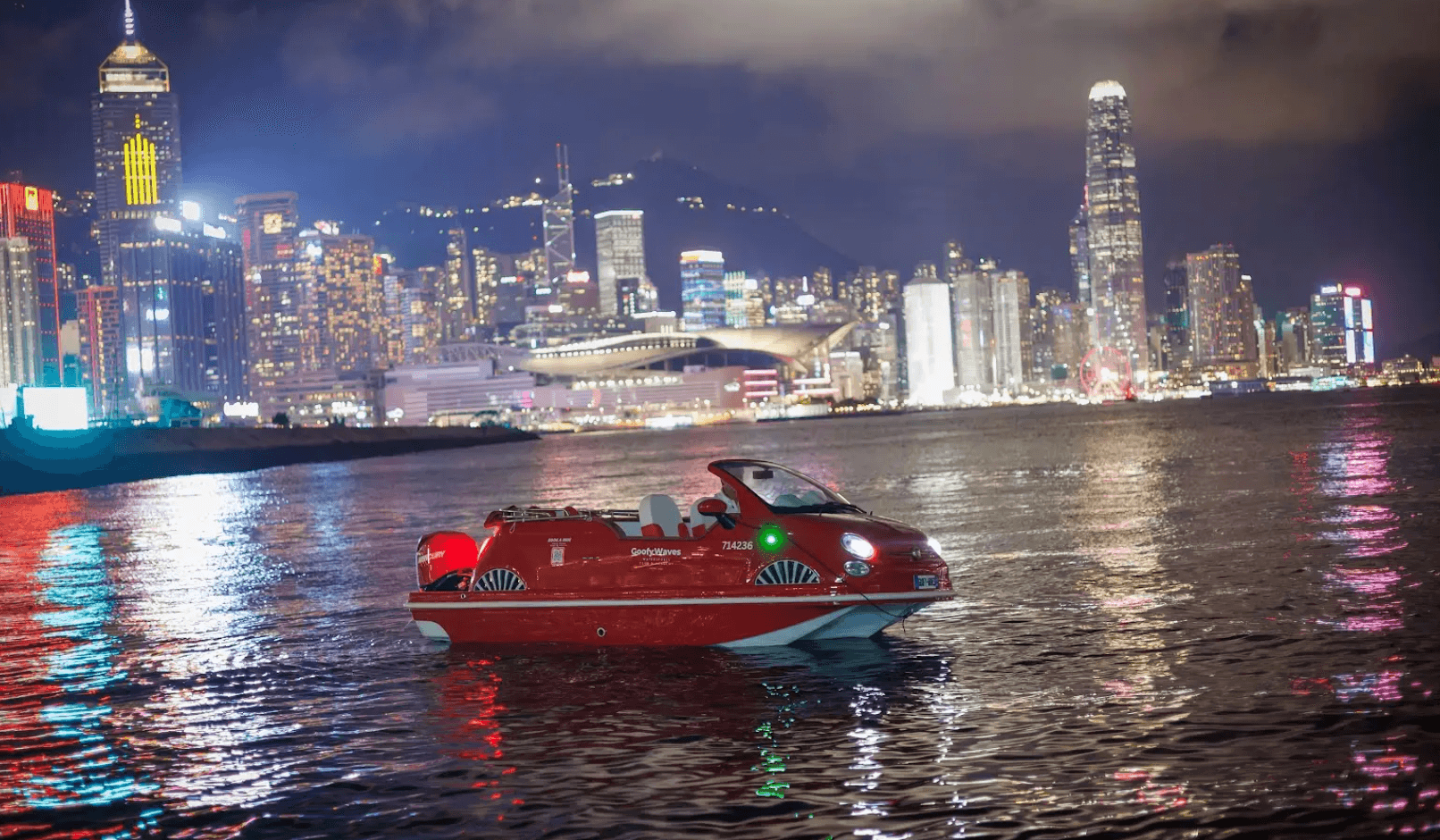Cruise Sai Kung’s Coastline in a Classic Fiat 500 Boat: A 1-Hour Island Adventure