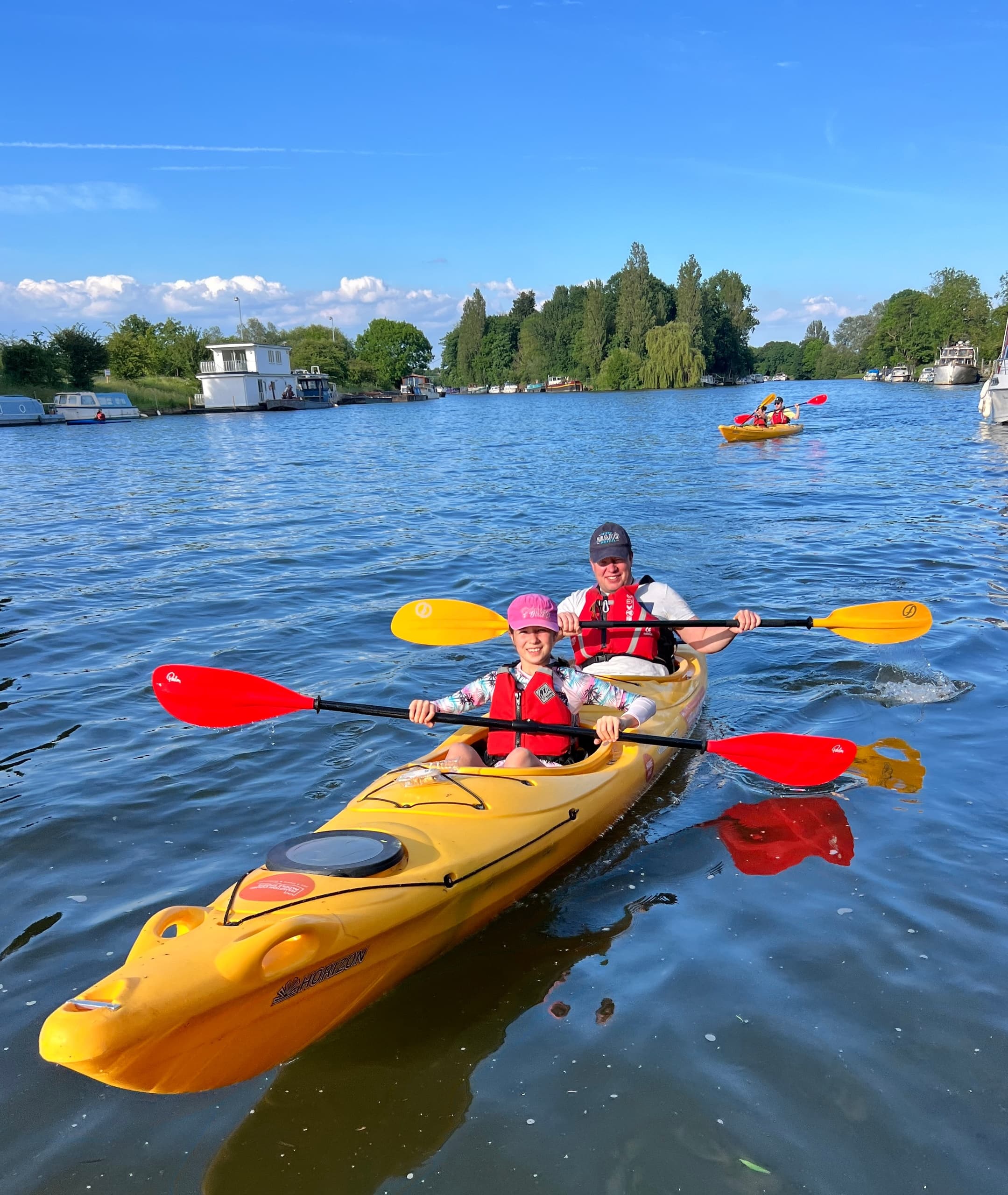 Double Touring Kayak Adventures with Hampton Court Paddle Sports