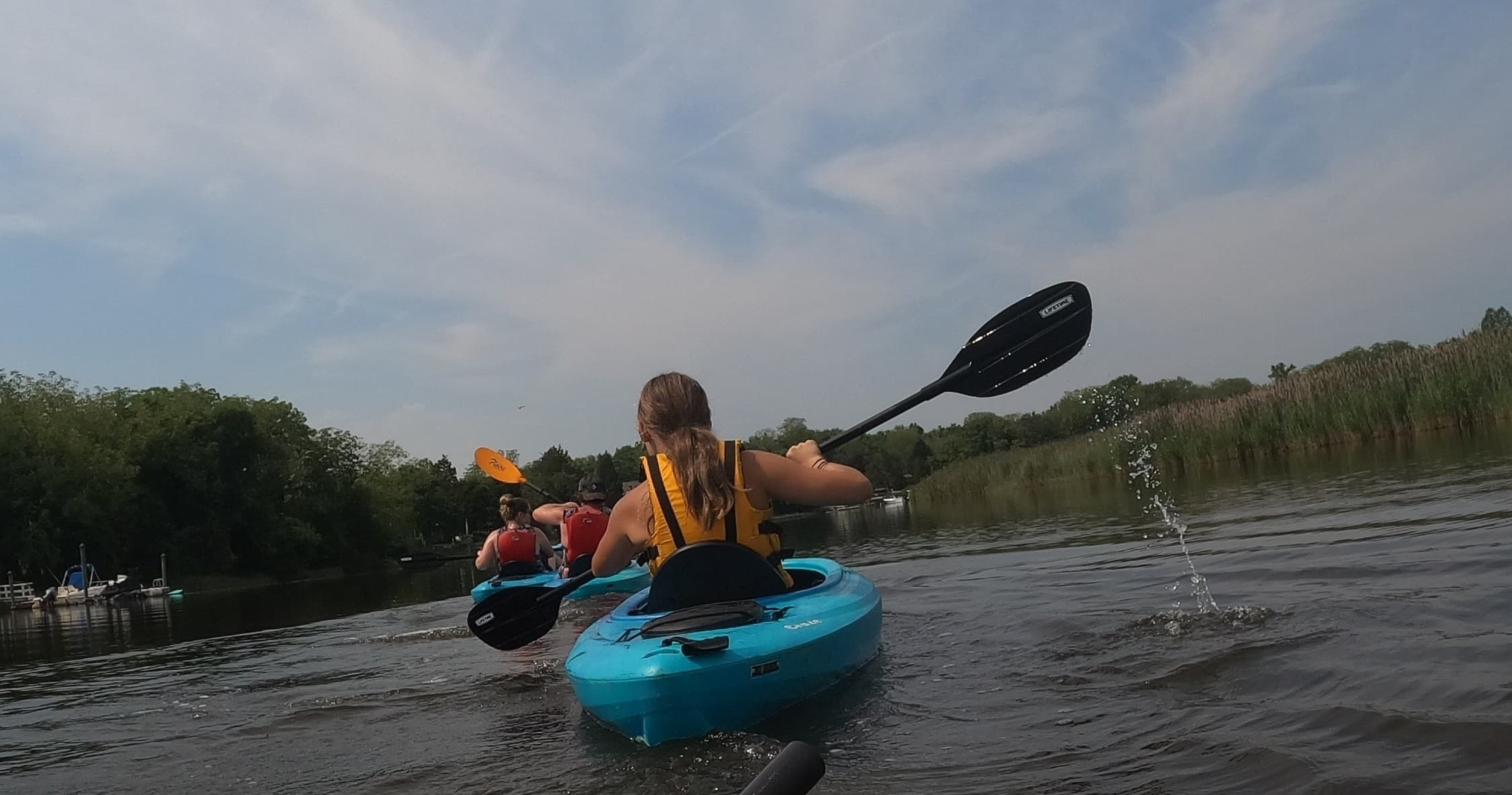 Coops and Kayaks team