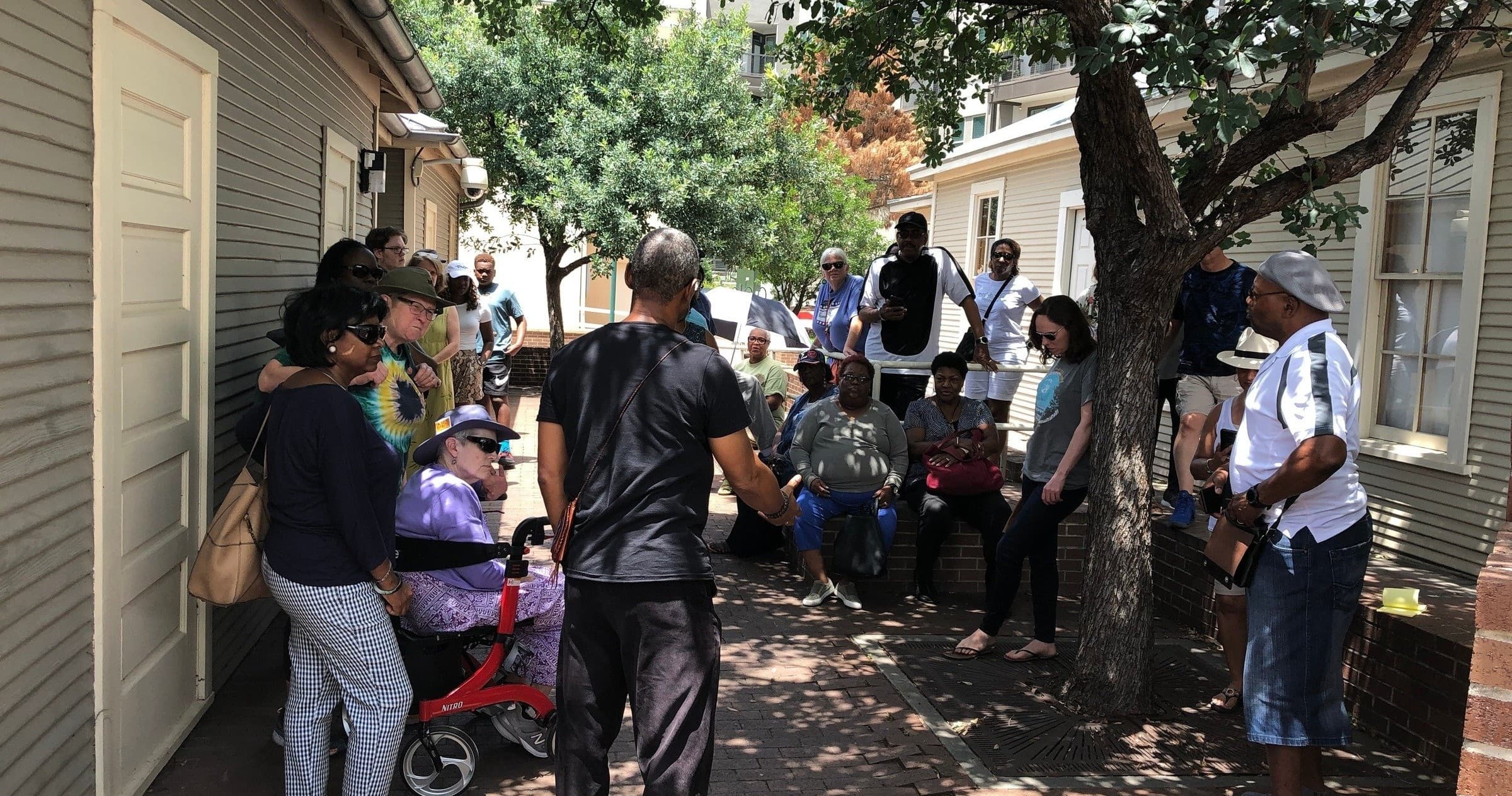 Inside St. Paul Square: San Antonio Black History Walking Tour at Ellis Alley