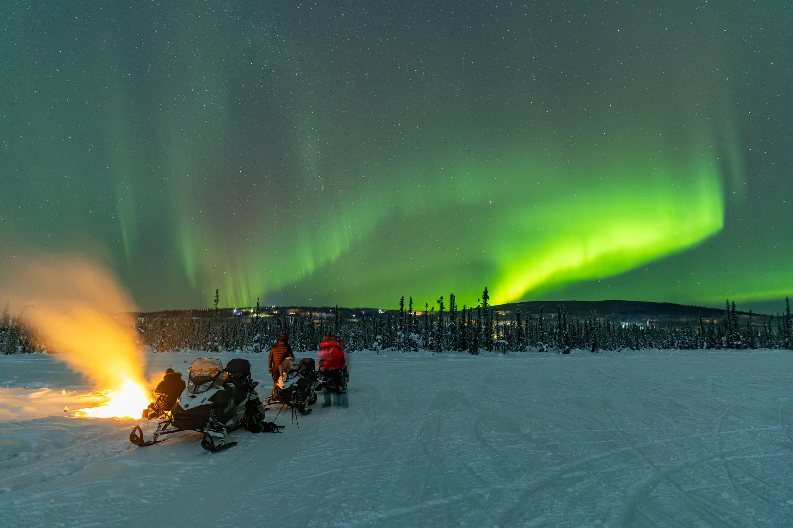 Chasing the Aurora: Private Fairbanks Northern Lights Photo Tour with Levi Johnson photo 2