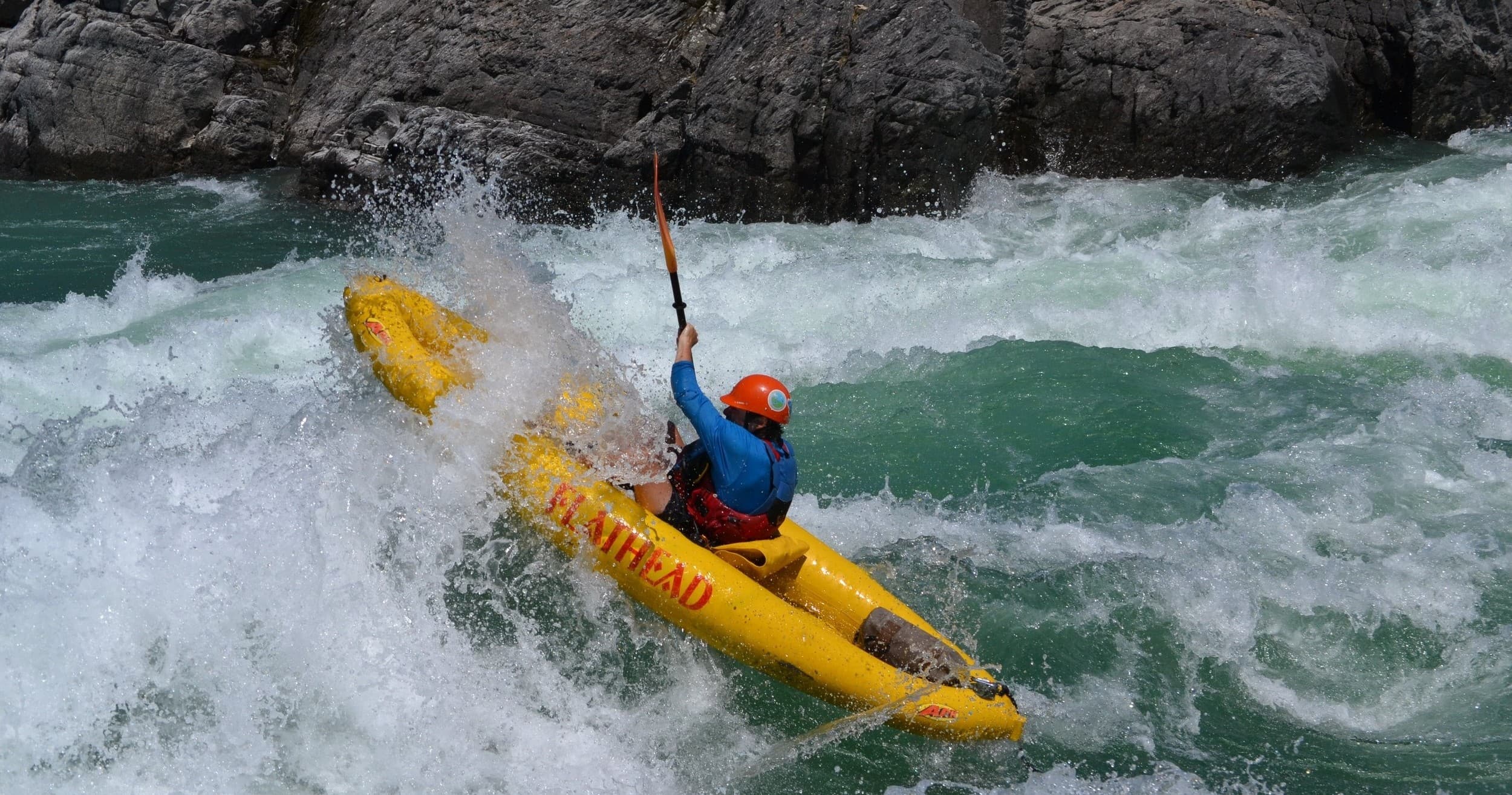 Inflatable Kayaking & River Boarding with Flathead Raft Co.
