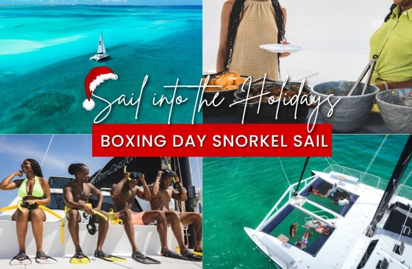 Boxing Day BBQ Snorkel Sail — Grace Bay Reef & Desert-Island Barbecue