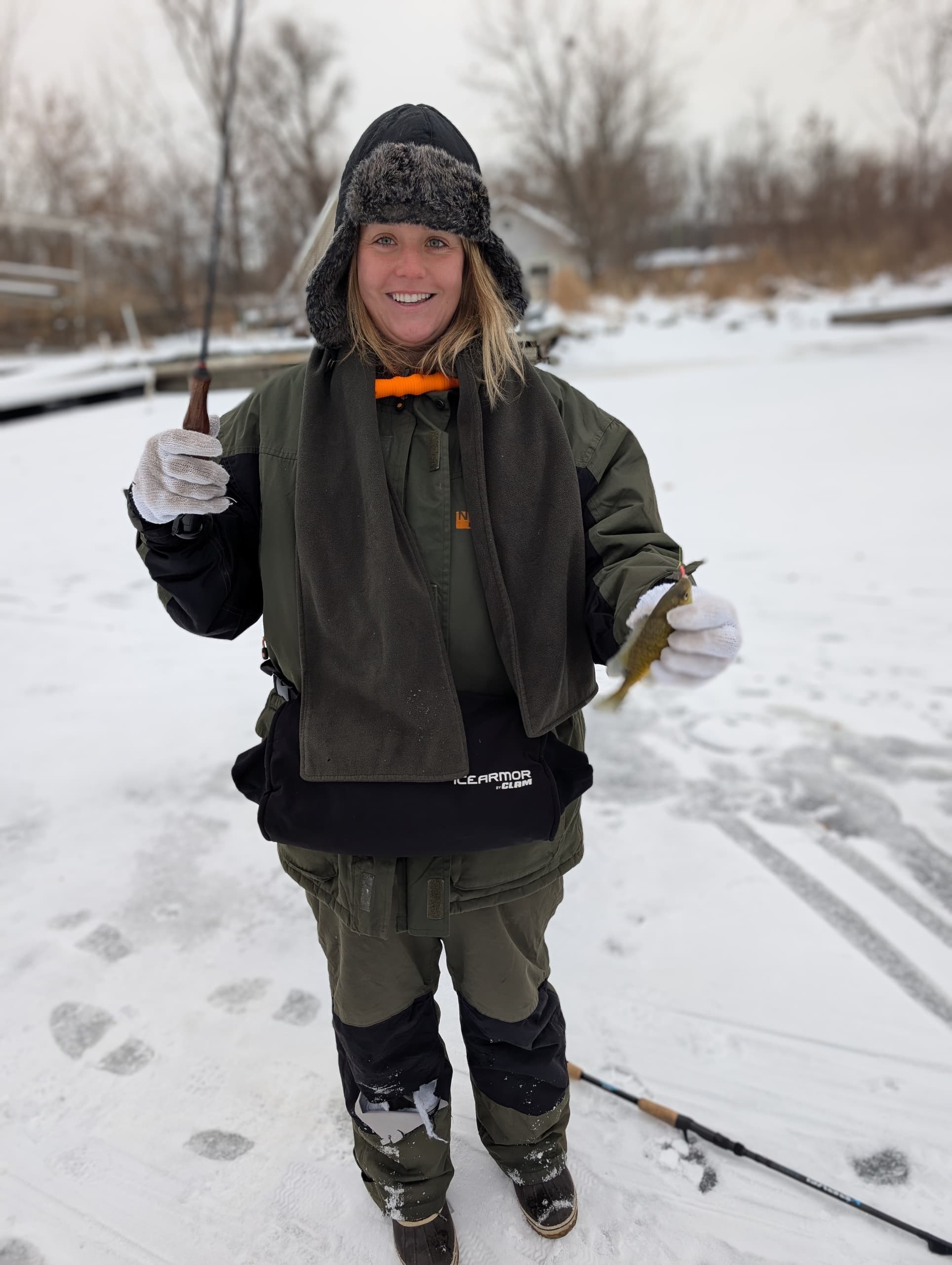 Fishing in Grayslake, Illinois