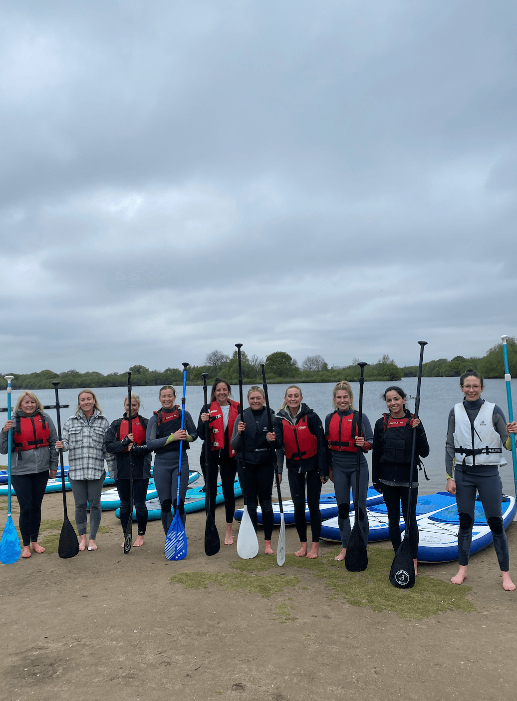 Stand-Up Paddleboarding Team Events on Henley Waters
