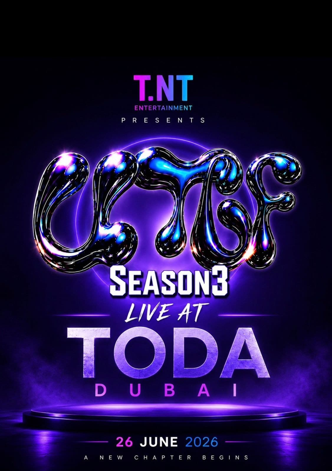 UTCF Season 3 Live at TODA: Dubai's Youth Culture Festival at the Theatre of Digital Art
