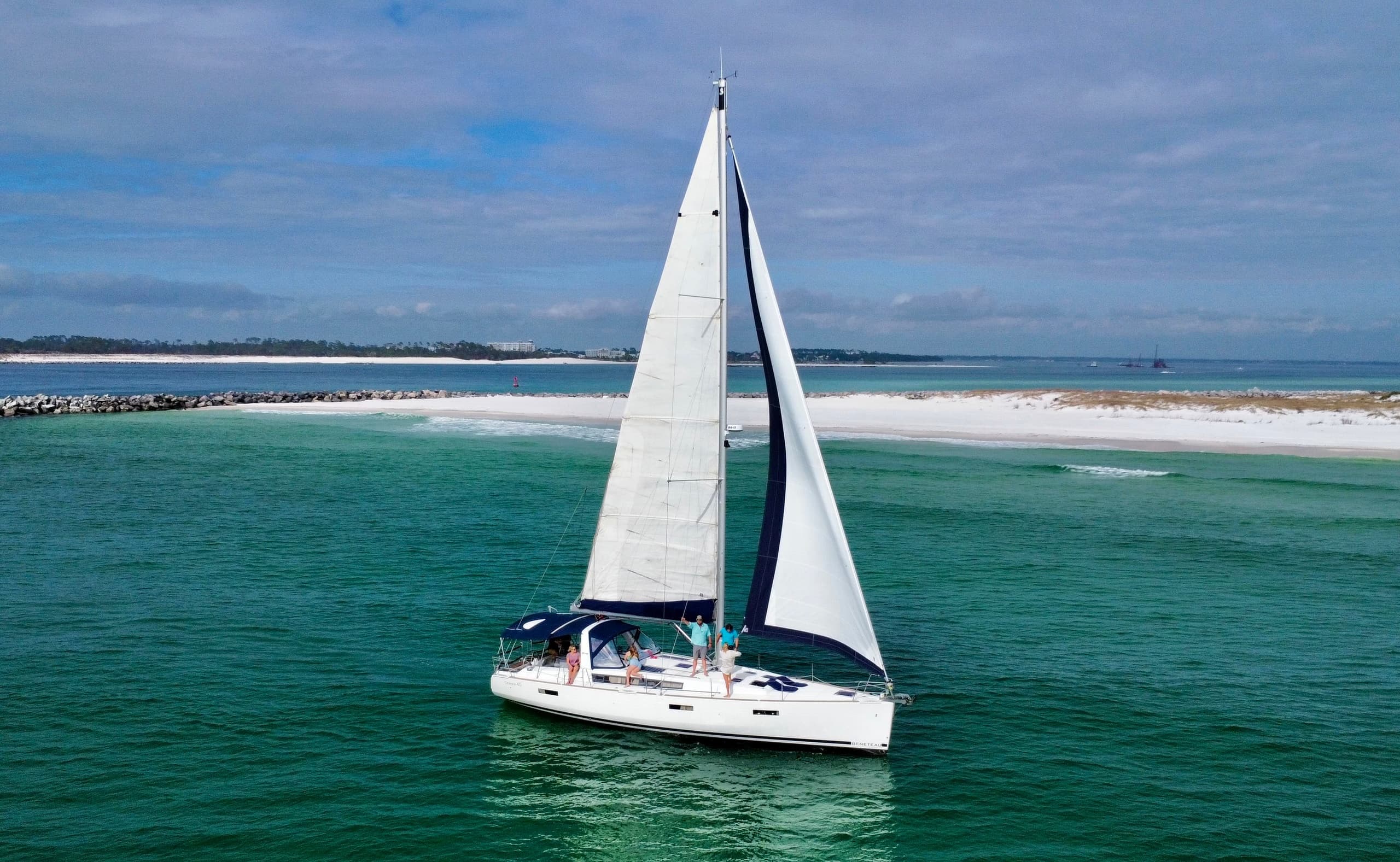 Private Dolphin Sail on Daydreams: Panama City Beach Dolphin Cruise photo 4