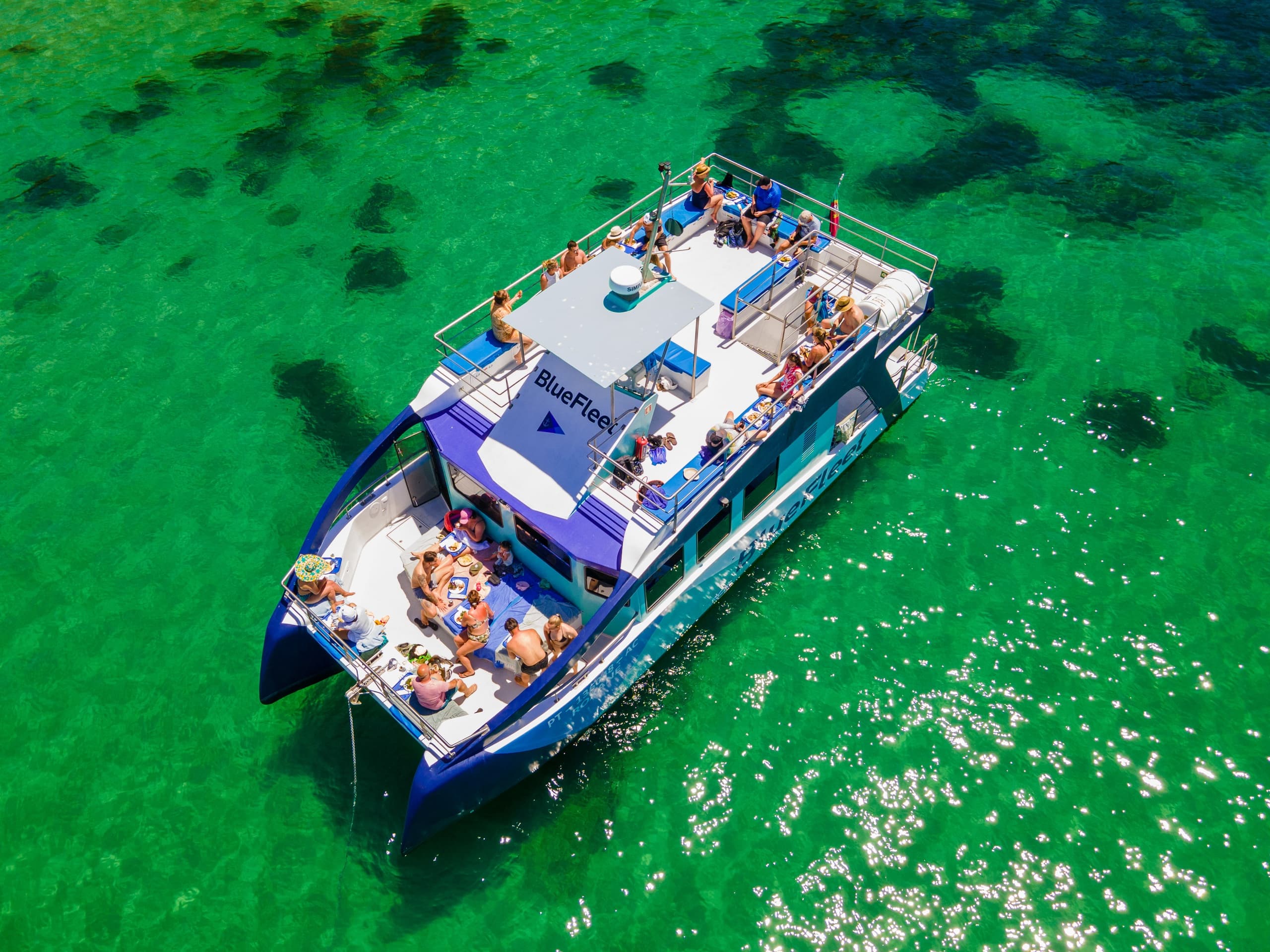 Bluefleet’s Catamaran Voyage in Lagos: A Premier Algarve Adventure