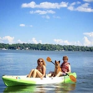 Double Kayak Rentals on Lake Minnetonka in Mound, MN