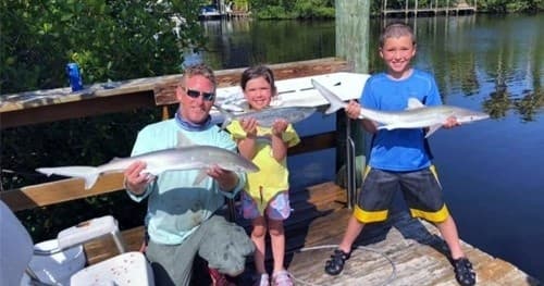 Shark Fishing Off Fort Myers Beach with Luck o' The Irish Fishing Charters
