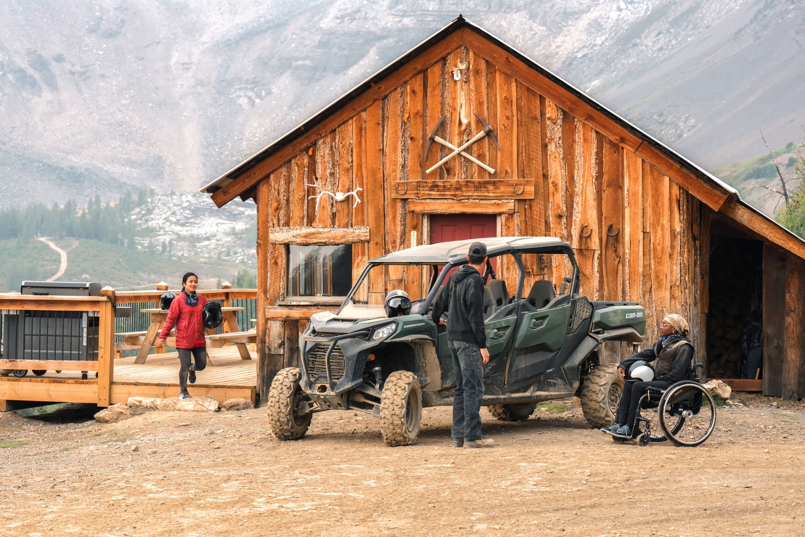 Zip 'n' Ride Combo: Zipline Over Dry Gulch Valley + Paradise Mine ATV Tour in Panorama, BC photo 3
