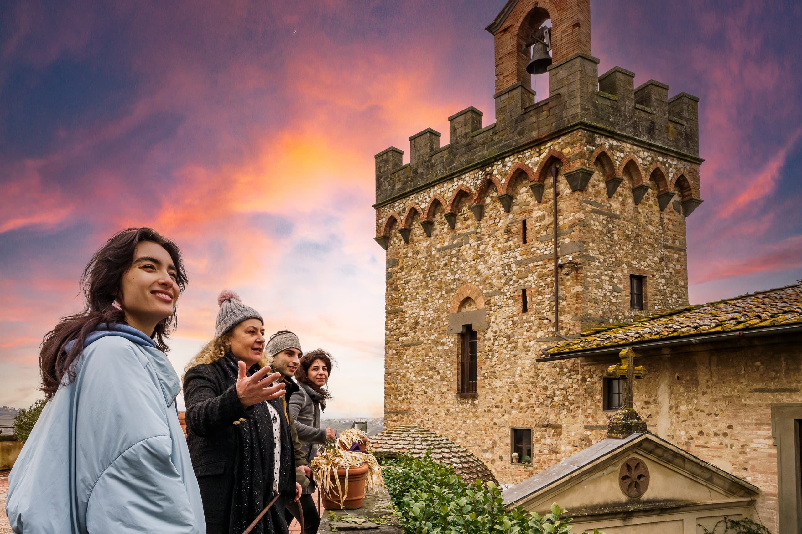 Explore Tuscany’s Historic Castles with Gourmet Lunch and Wine Tasting