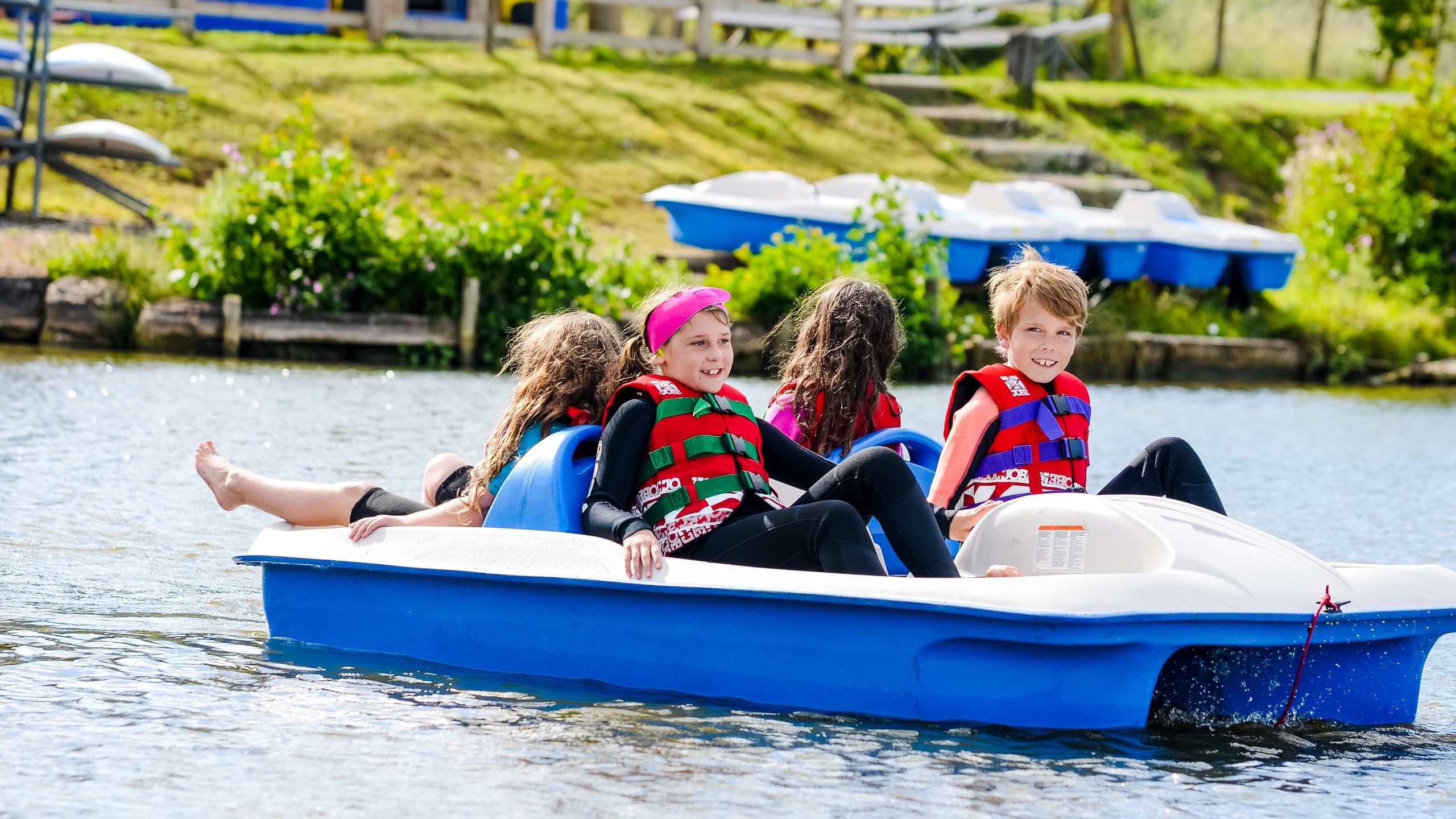 Pedal Boat Hire at Aztec Adventure Lower Moor, Pershore