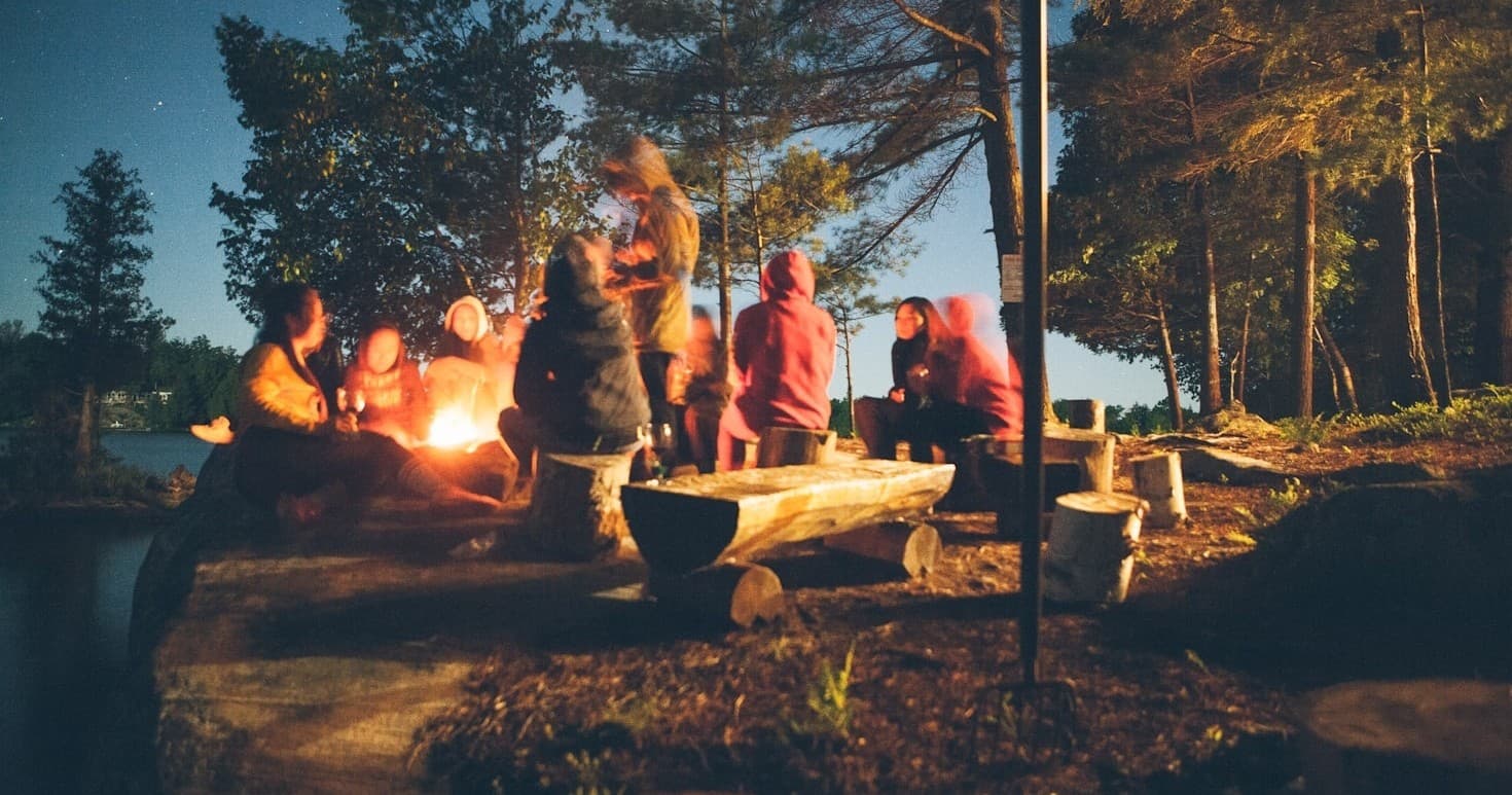 Seven Night Campsite Rental on Moon Island, NH