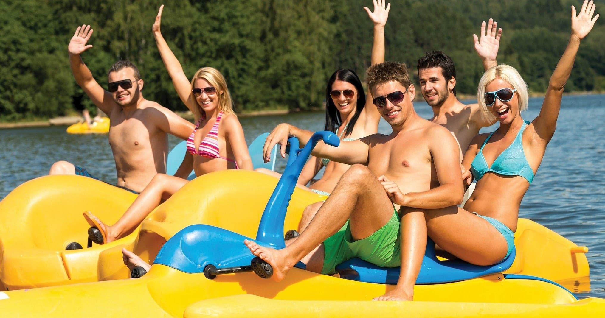 Water Activities at Aquafun Avoca Lake: Pedal & Paddle Fun