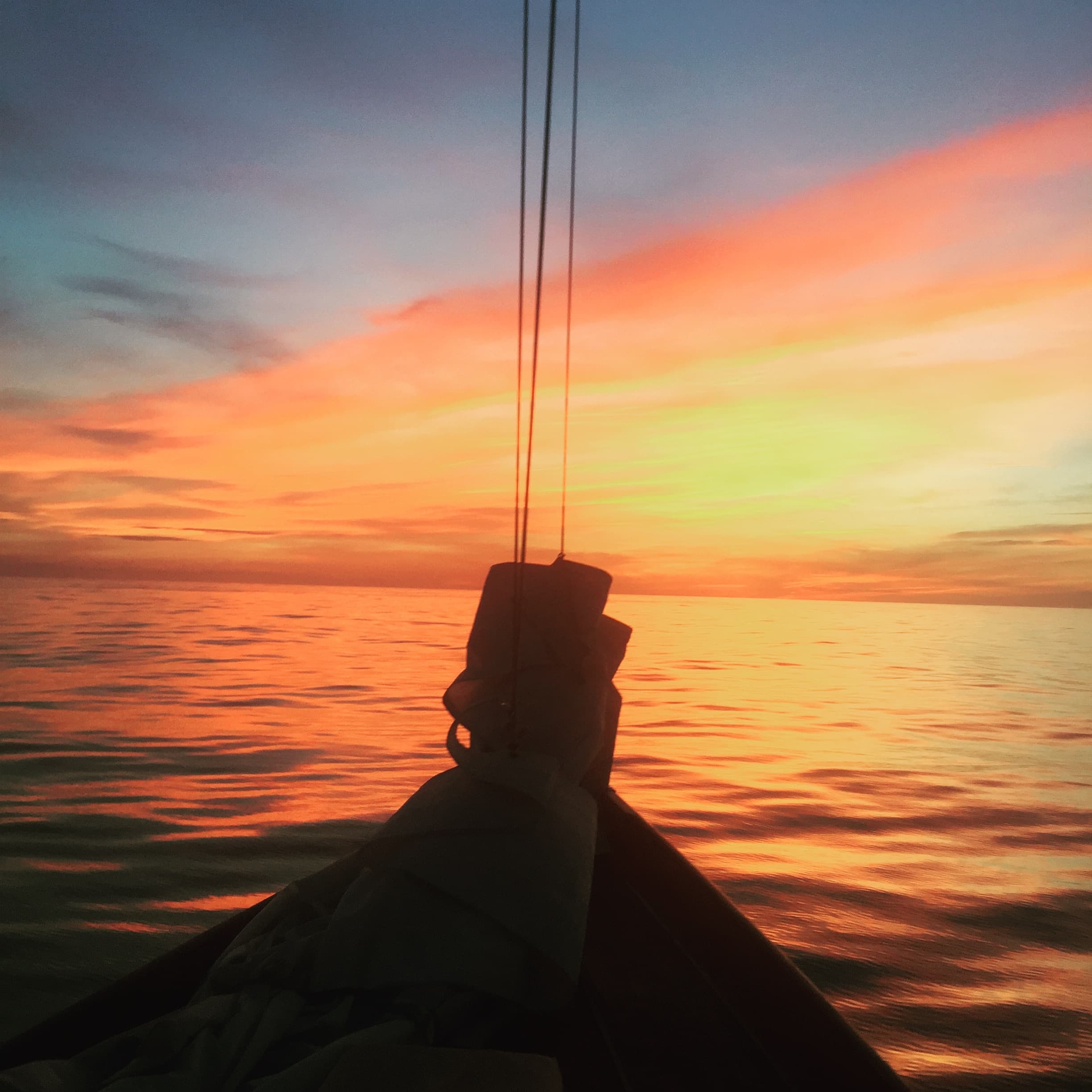 Sunset Sail on Nantucket Sound with The Blue Peter Yacht