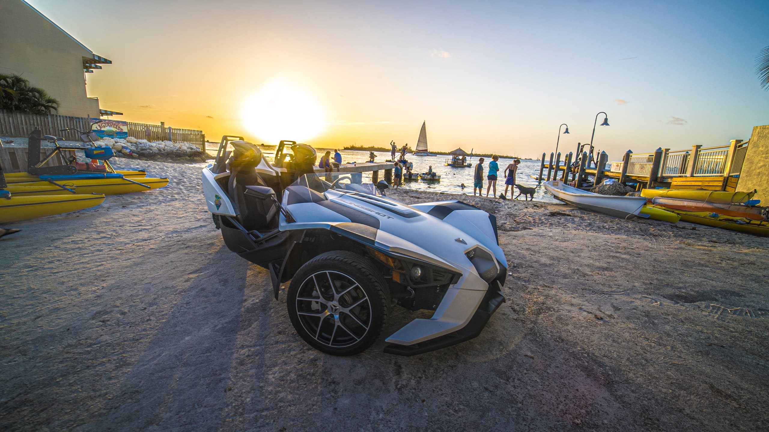 Polaris Slingshot Manual Driving Adventure in Key West